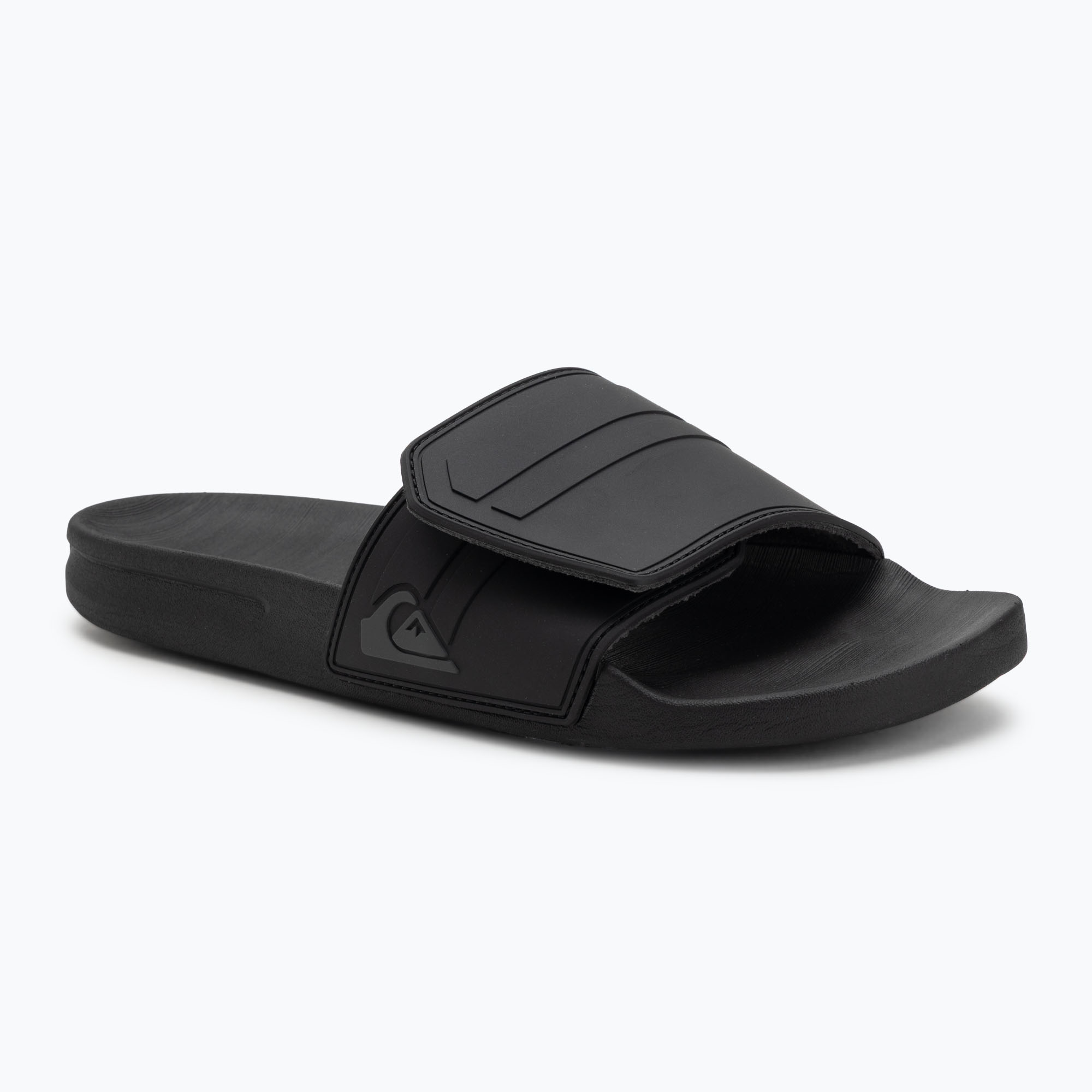 Klapki męskie Quiksilver Rivi Slide Adjust black/grey/black 