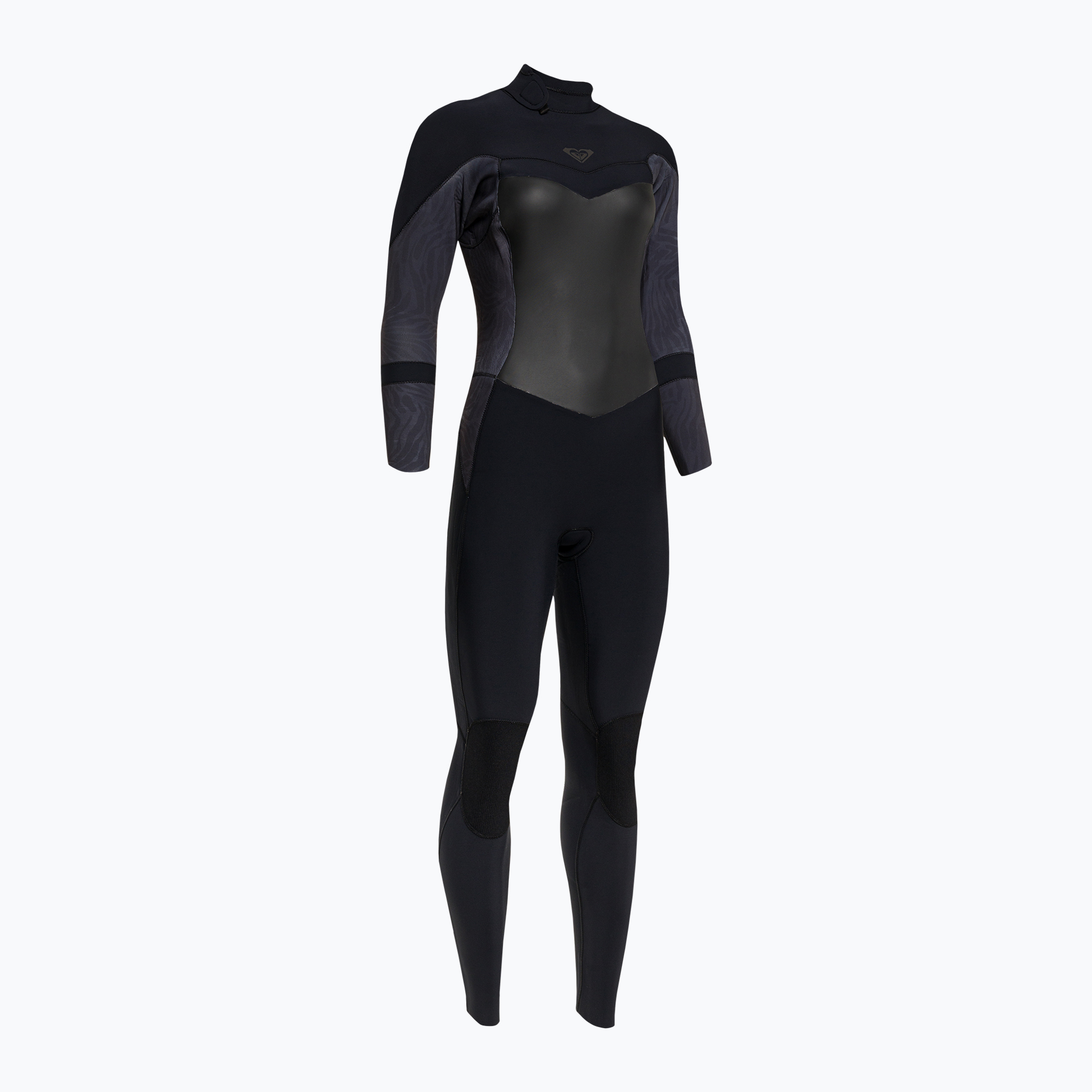 Pianka do pływania damska ROXY 4/3 mm Syncro Back Zip GBS jet/black 