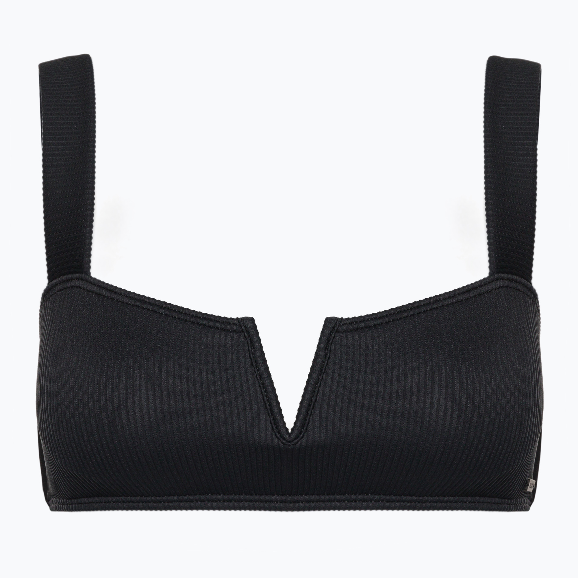 ROXY Love The Coco V антрацитен горнище на бански костюм