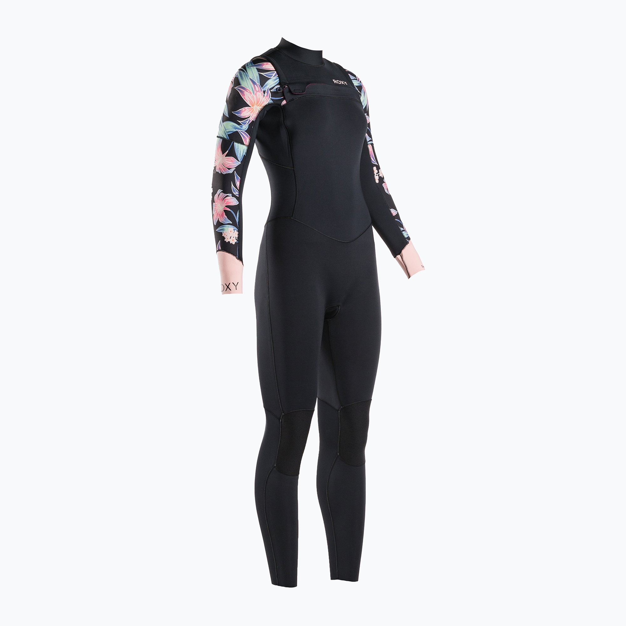 Pianka do pływania damska ROXY 4/3 mm Swell Series Chest Zip GBS anthracite paradise found s 