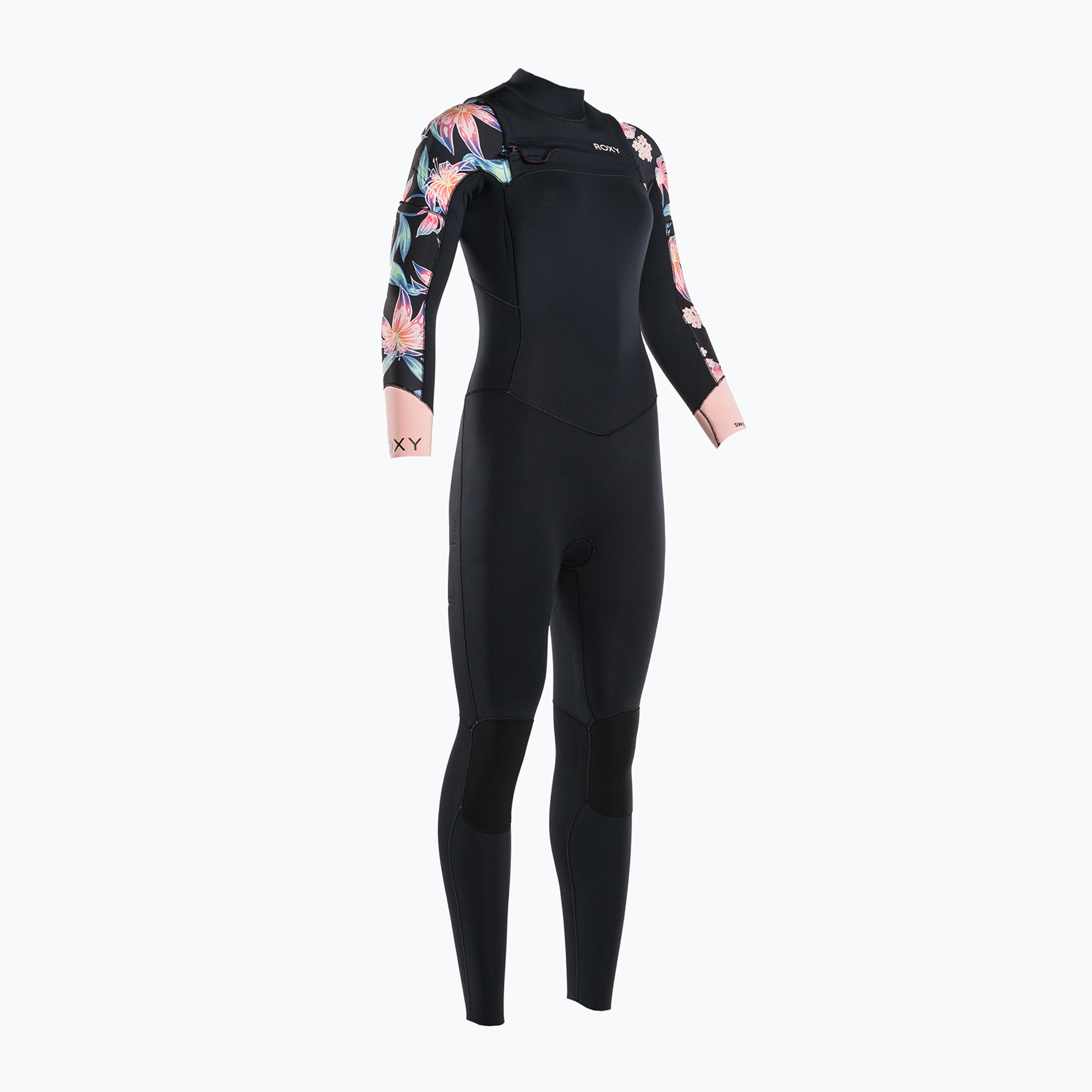 Pianka do pływania damska ROXY 5/4/3 mm Swell Series Chest Zip GBS anthracite paradise found s 