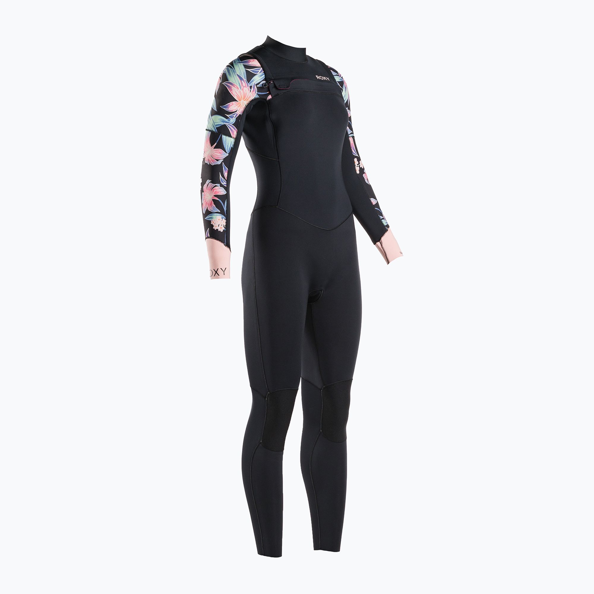Pianka do pływania damska ROXY 3/2 mm Swell Series Chest Zip GBS anthracite paradise found s 