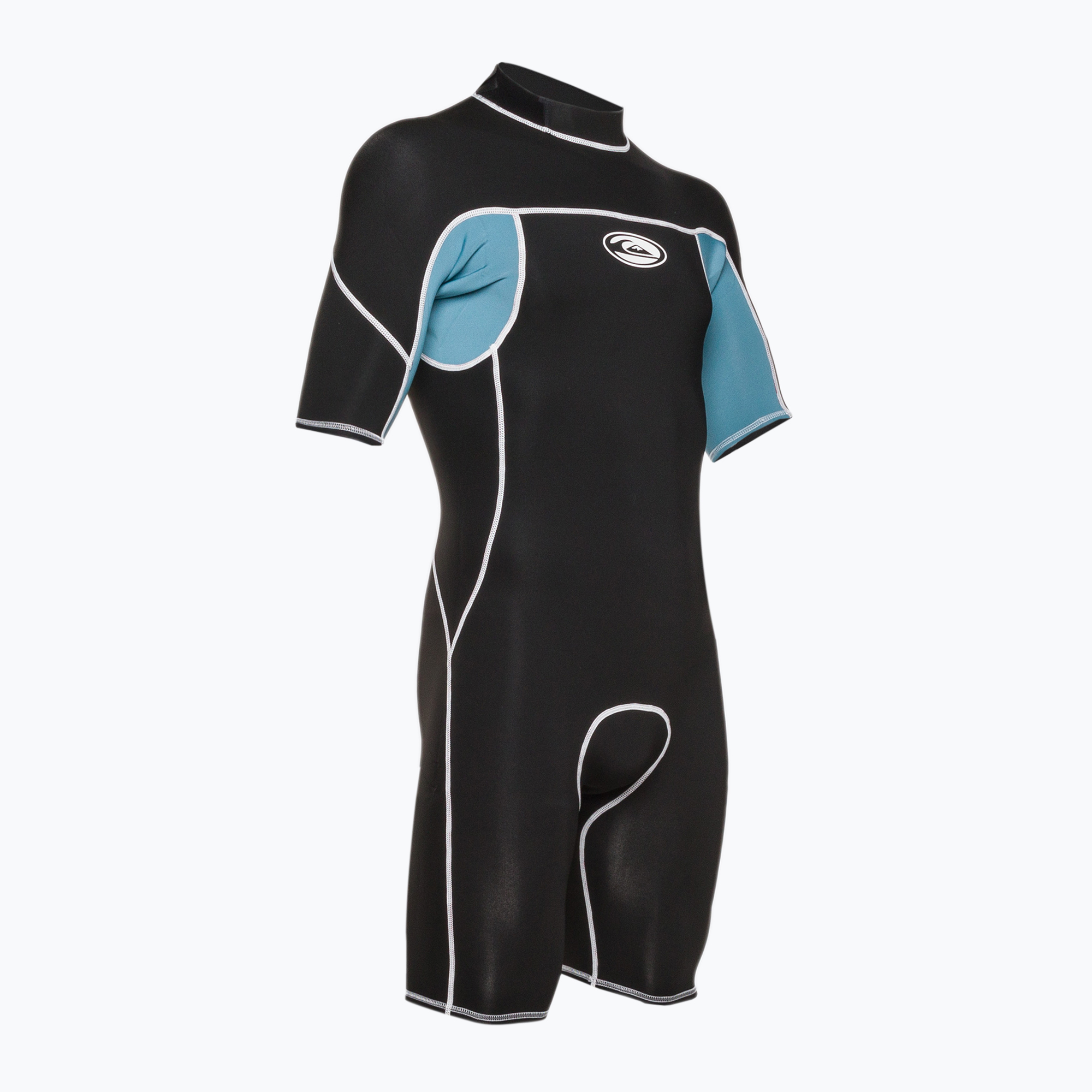 Pianka do pływania męska Quiksilver 2/2 mm Capsule Saturn Back Zip Springsuit black/provincial blue 