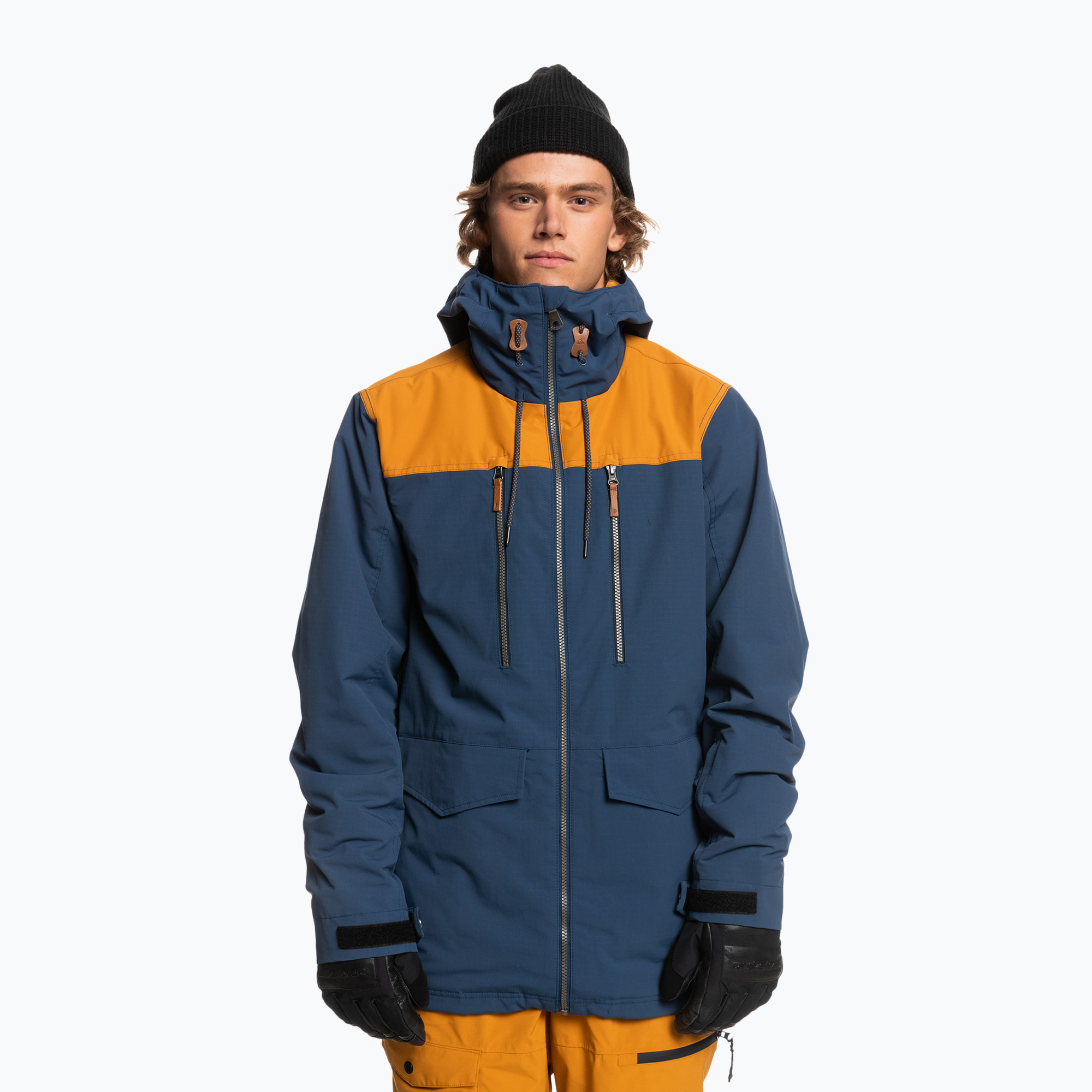 Quiksilver Fairbanks men's snowboard jacket blue EQYTJ03388 (M)