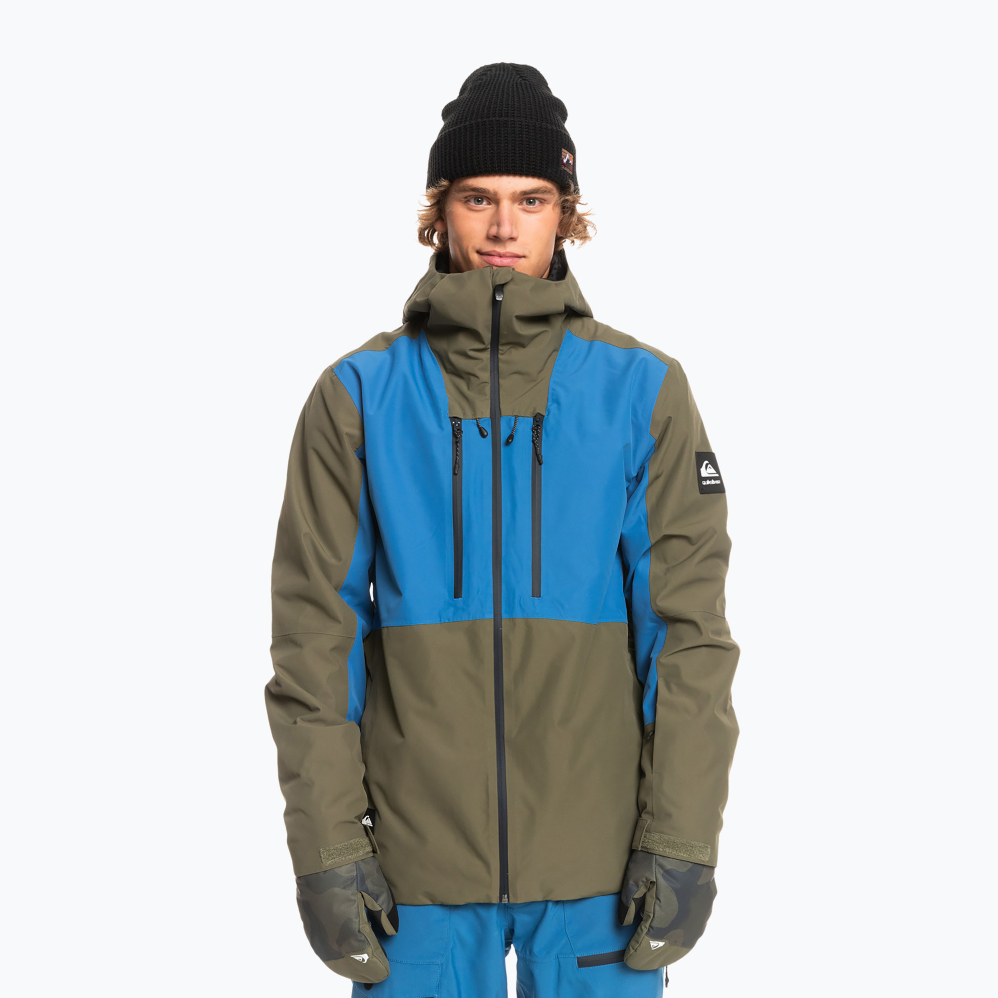 Quiksilver Muldrow мъжко яке за сноуборд зелено EQYTJ03376