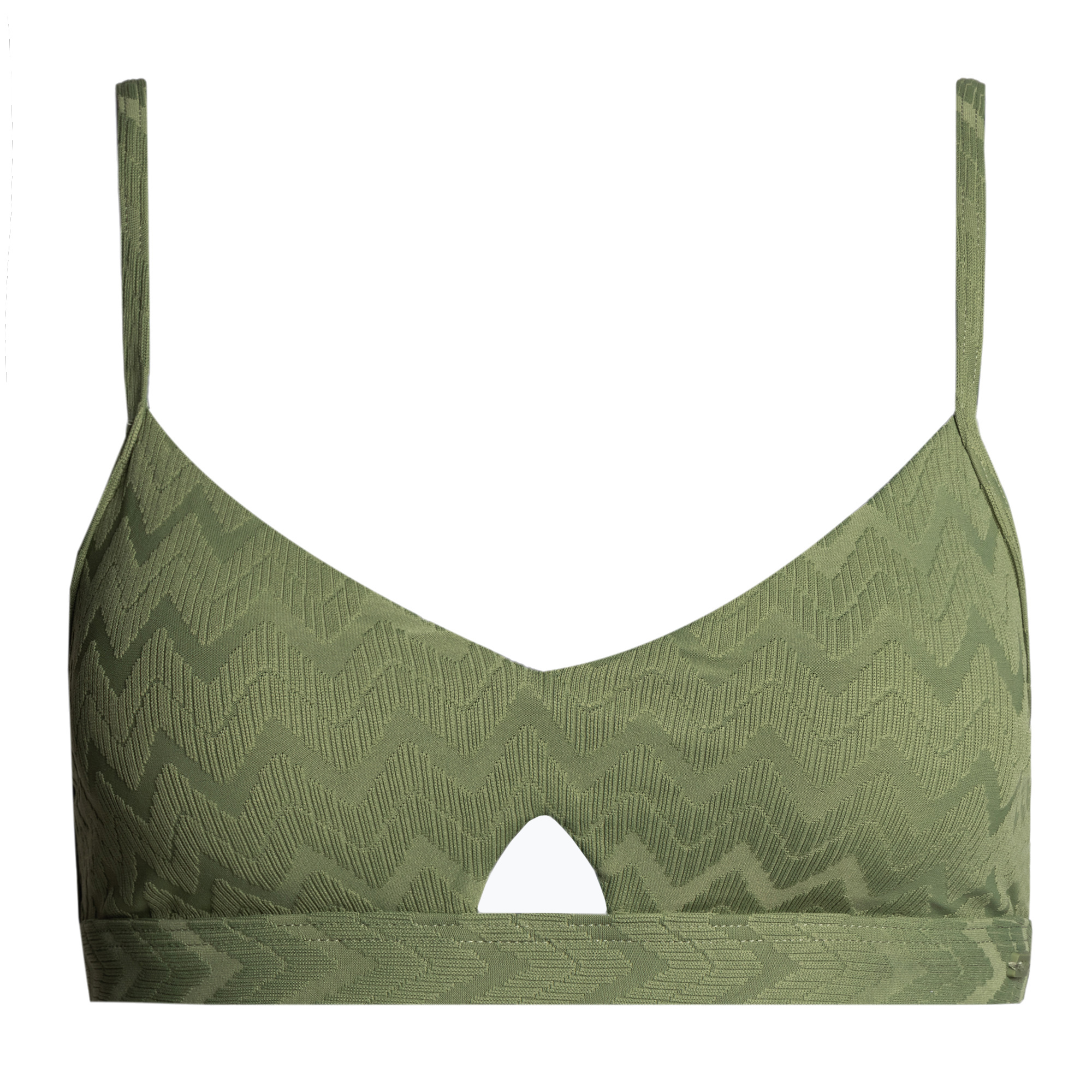 ROXY Current Coolness Bralette горнище на бански Loden green