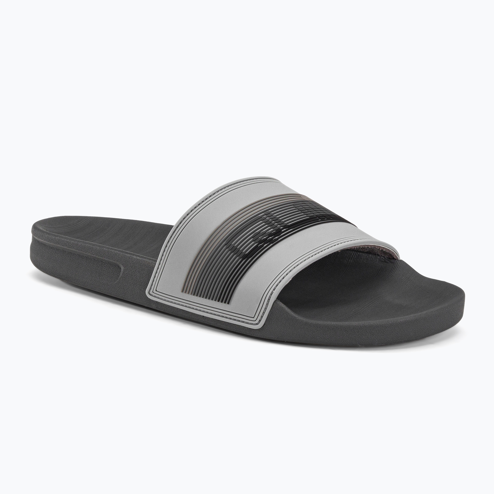 Pánské žabky Quiksilver Rivi Wordmark Slide grey (Rivi Wordmark Slide AQYL101221-SYJ1)