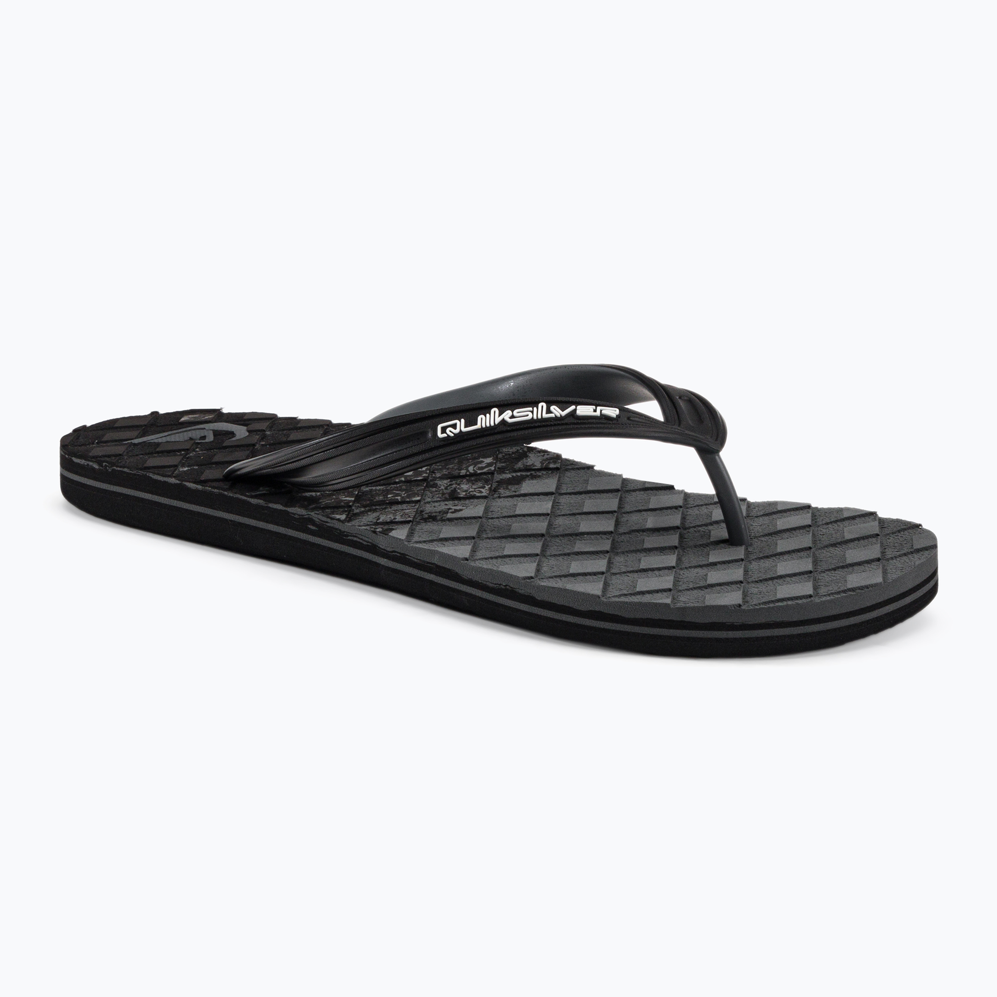 Infradito Quiksilver Oahuey grigio da uomo (41 (8 US)) (Oahuey AQYL101313-SYJ1)