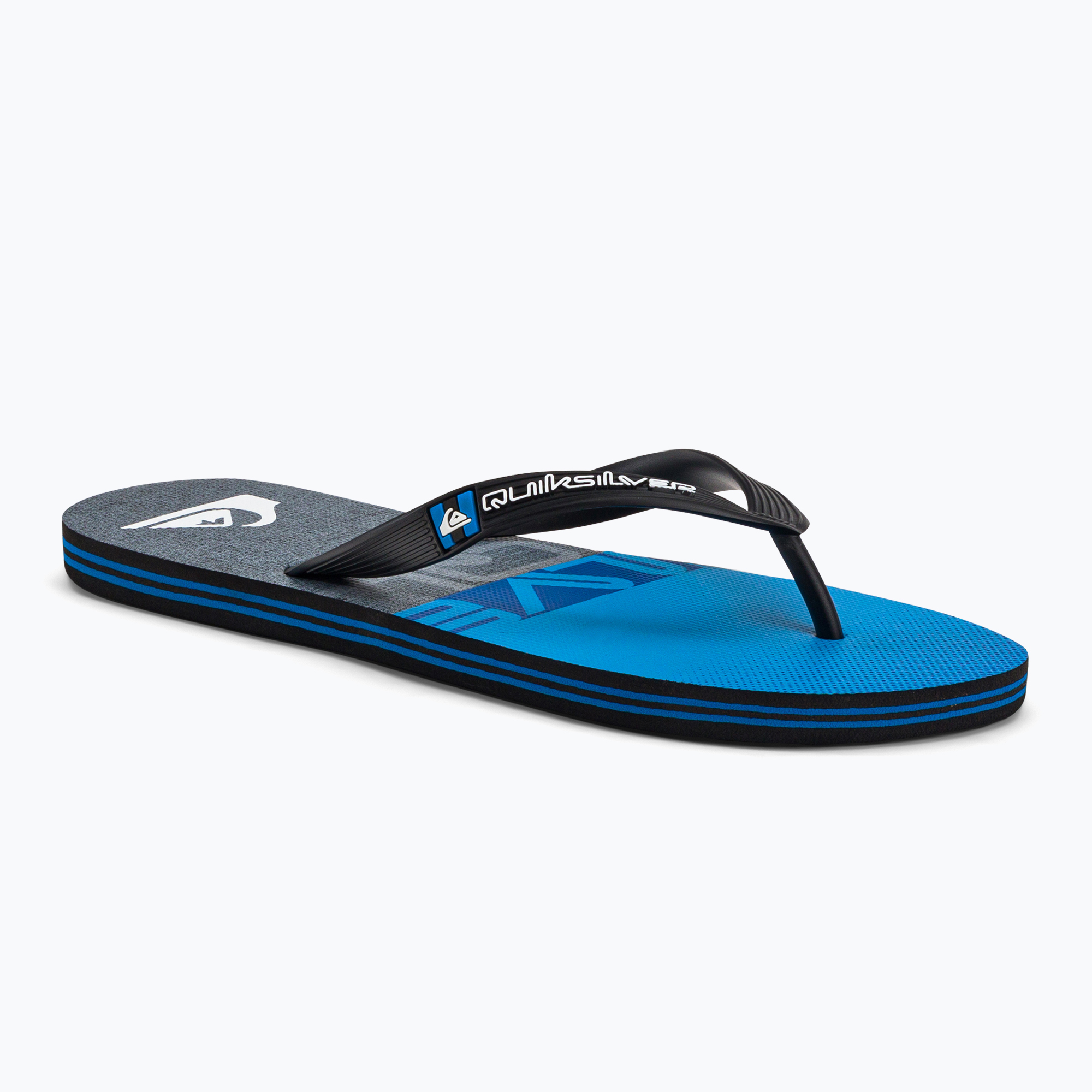 Quiksilver pánske žabky Molokai Wordblock blue-grey AQYL101287 (Molokai Wordblock AQYL101287-XKBS)