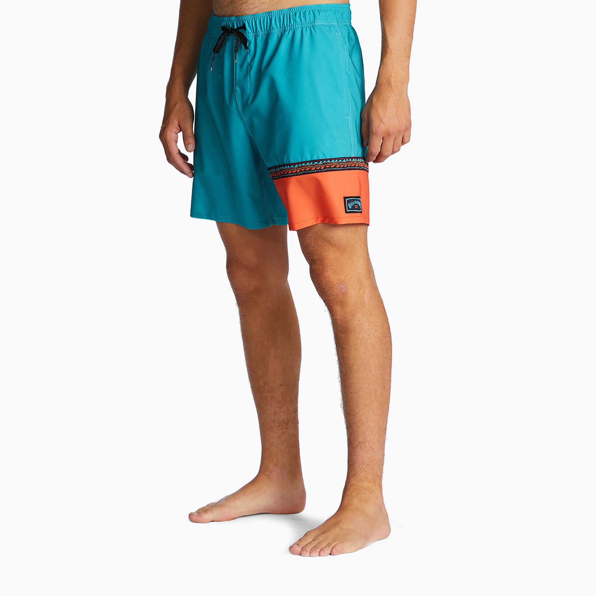 Мъжки къси панталони за плуване Billabong Burleigh Layback aqua