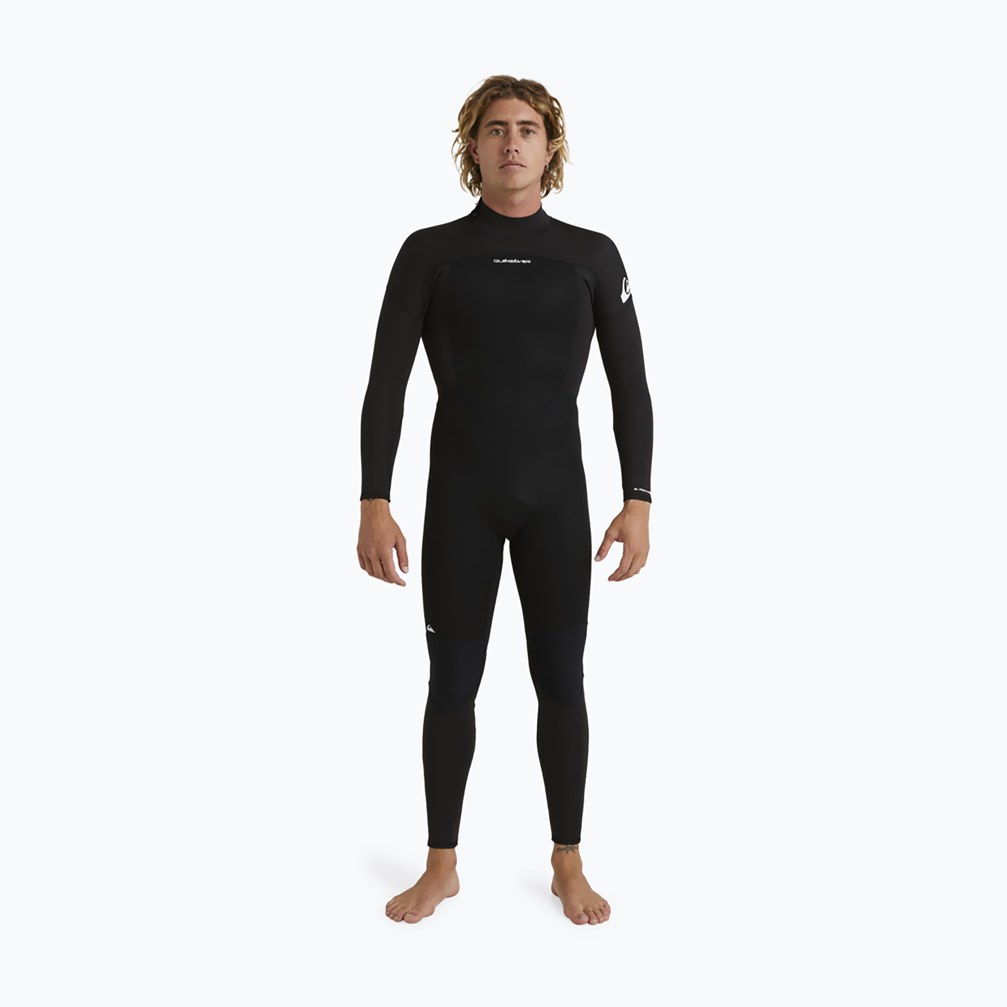 Pianka do pływania męska Quiksilver Prologue 3/2 mm Back Zip Flatlock black