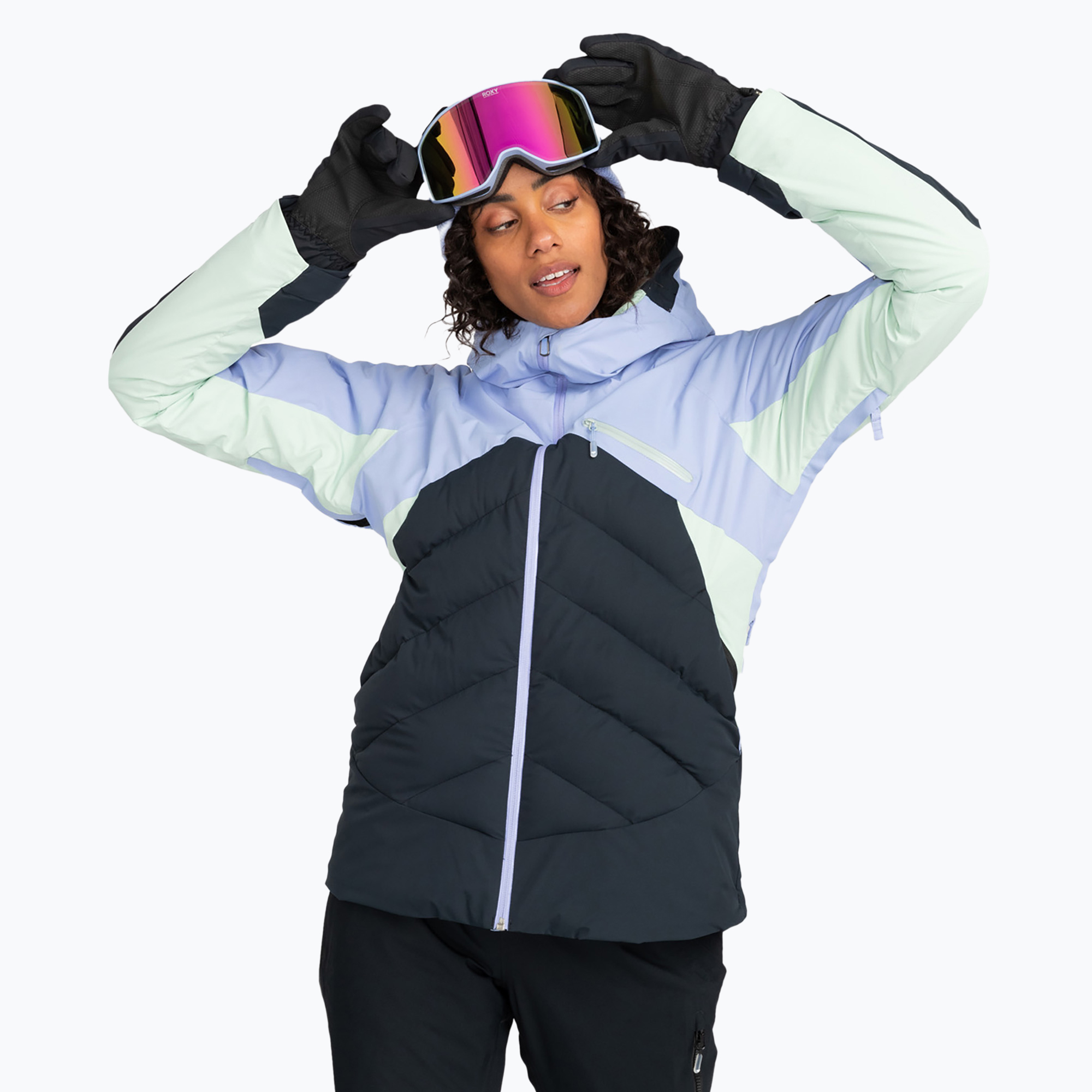 Women's snowboard jacket ROXY Luna Frost easter egg (S)