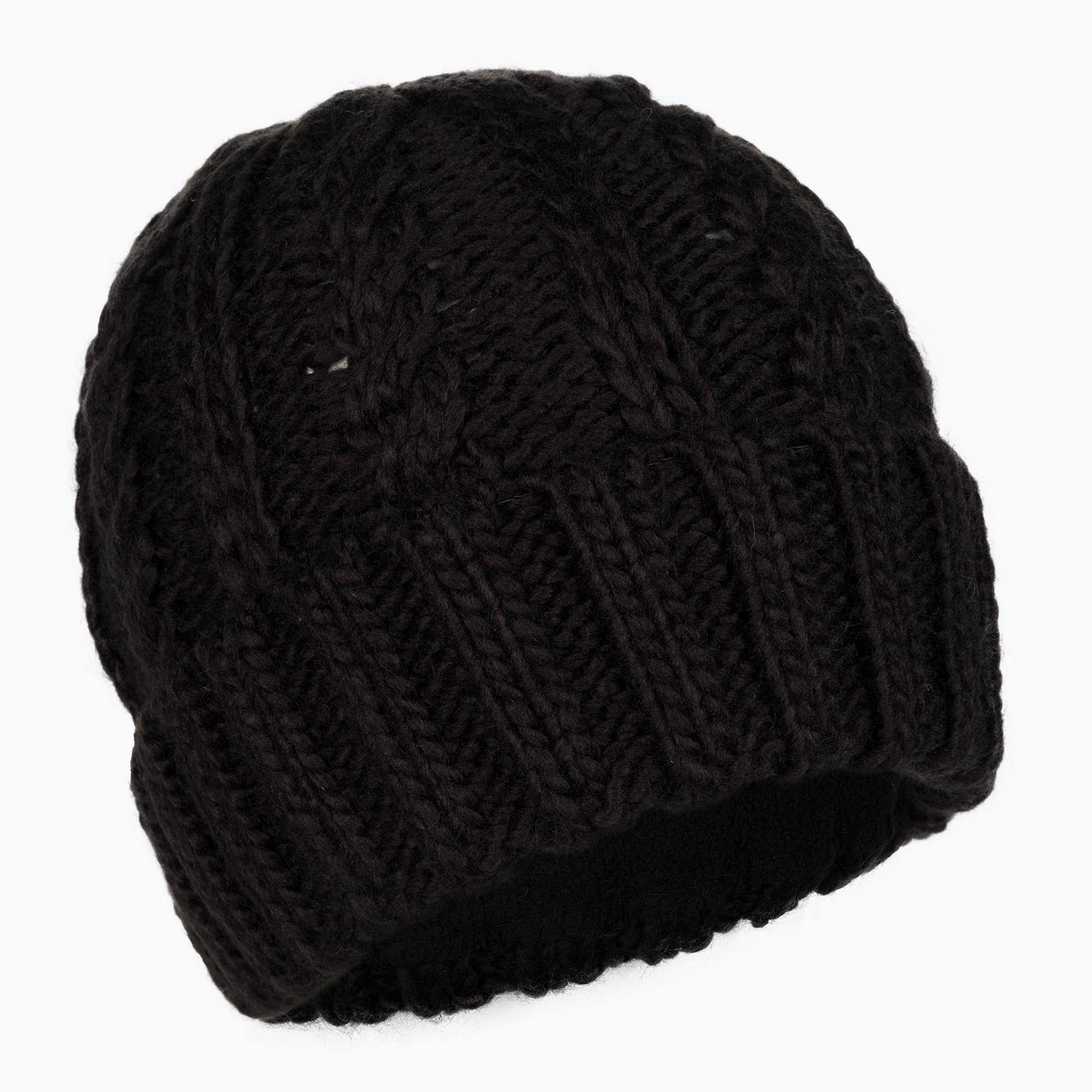 Berretto invernale da donna ROXY Tram Beanie nero vero (Tram Beanie ERJHA04163-KVJ0)