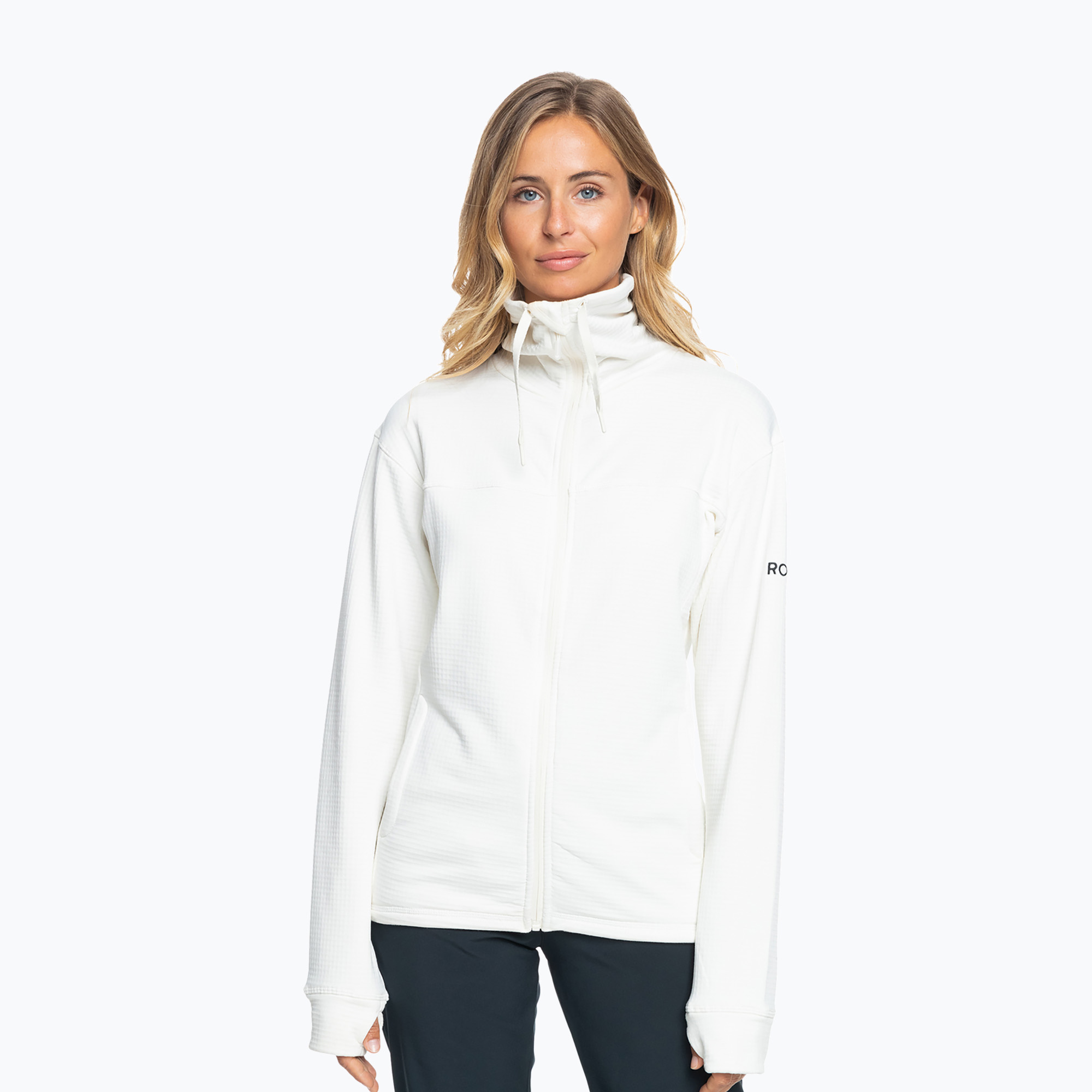Felpa donna ROXY Vertere Full Zip egret (M) (Vertere Full Zip ERJFT04717)