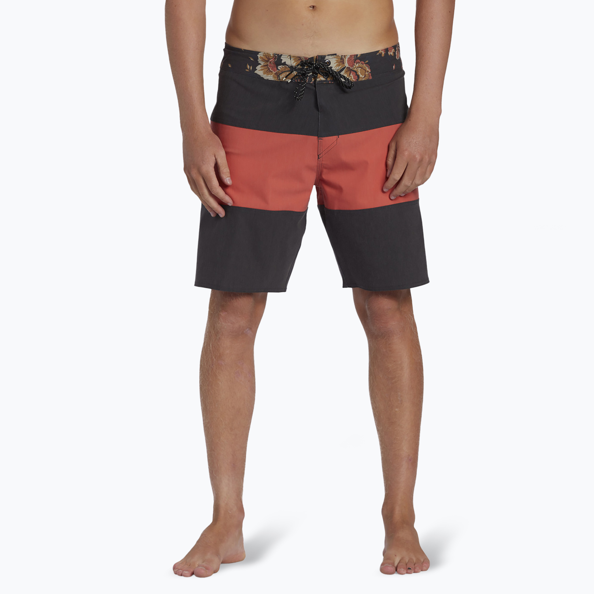 Herren Billabong Tribong Pro gewaschen rot schwimmen Shorts