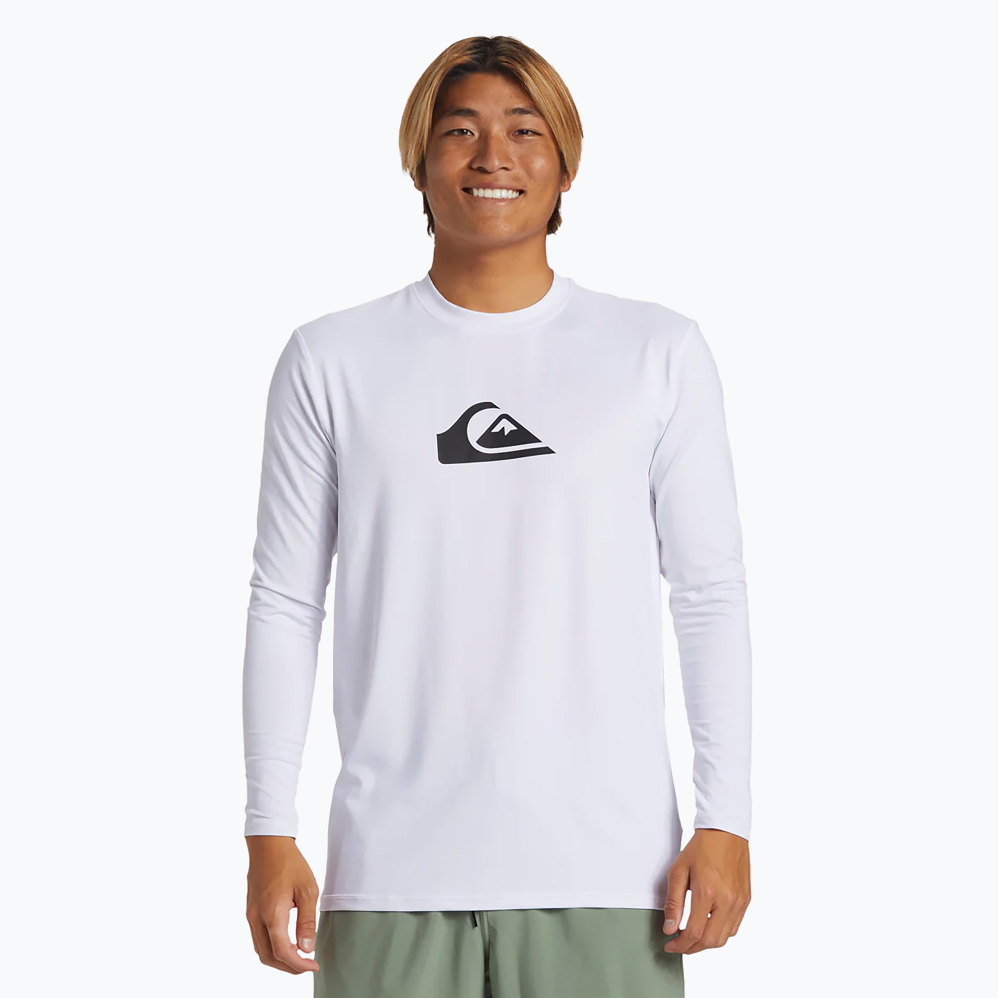 Longsleeve męski Quiksilver Everyday Surf white 