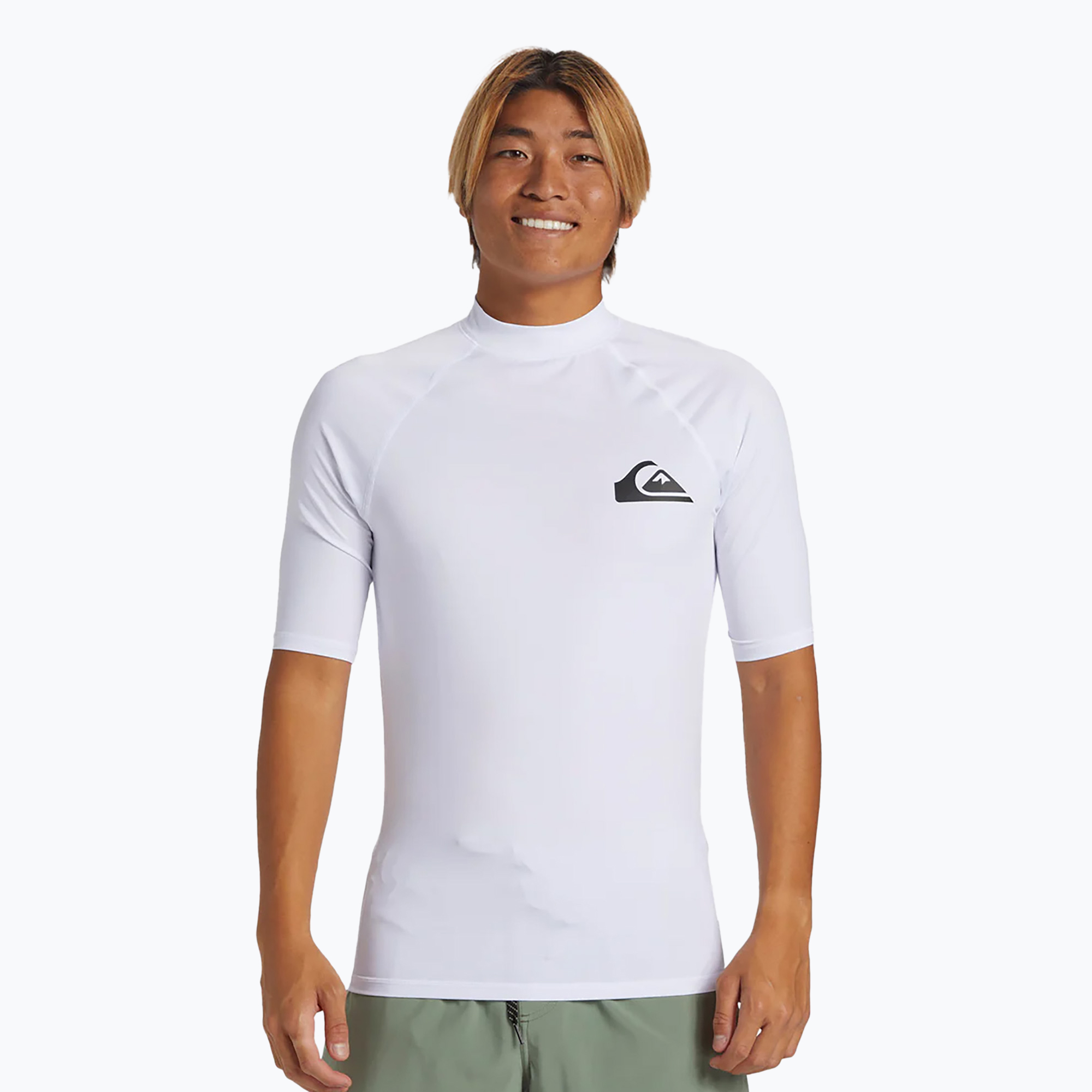 Мъжка тениска за плуване Quiksilver Everyday UPF50 white
