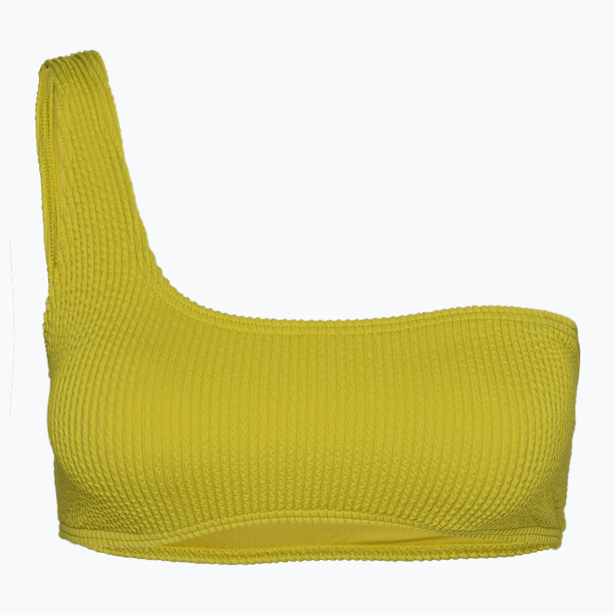 Горнище на бански костюм Billabong Summer High Lilly One Shoulder tart lime