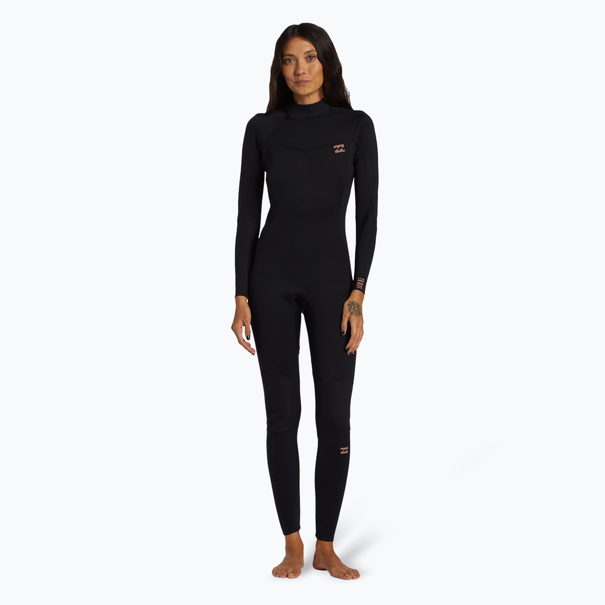 Pianka do pływania damska Billabong 3/2 mm Foil Back Zip GBS black 