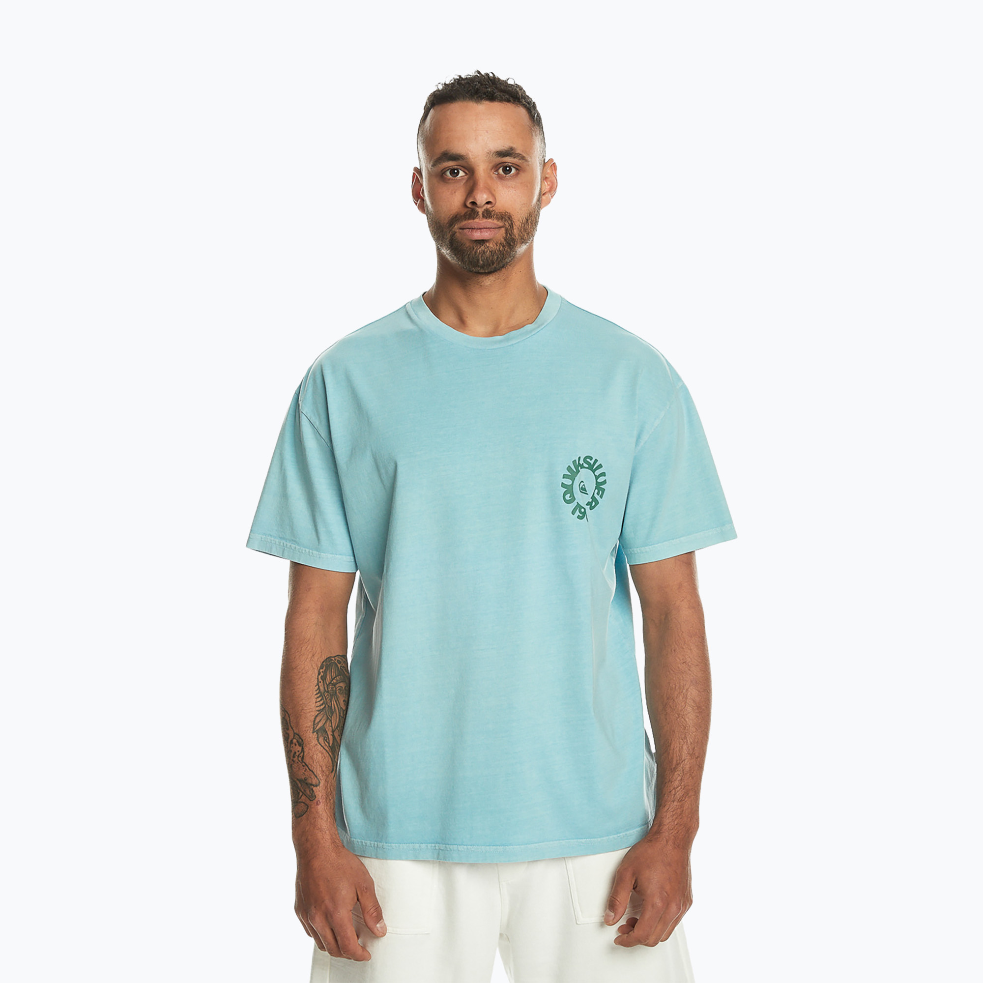 Maglietta Quiksilver No Water Sukcs uomo, blu nebbia (S) (No Water Sukcs EQYZT07620-BGJ0)