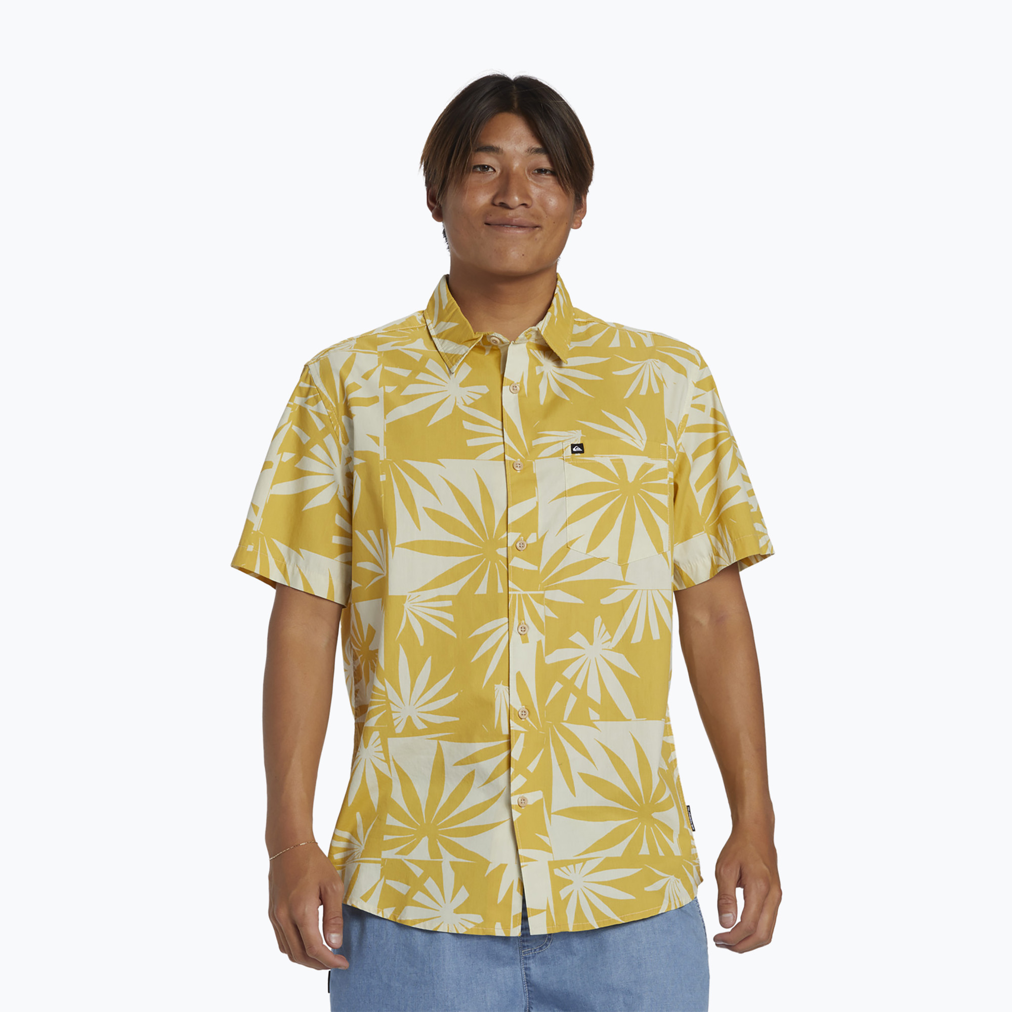 Koszula męska Quiksilver Apero Organic Classic ochre apero organic ss 