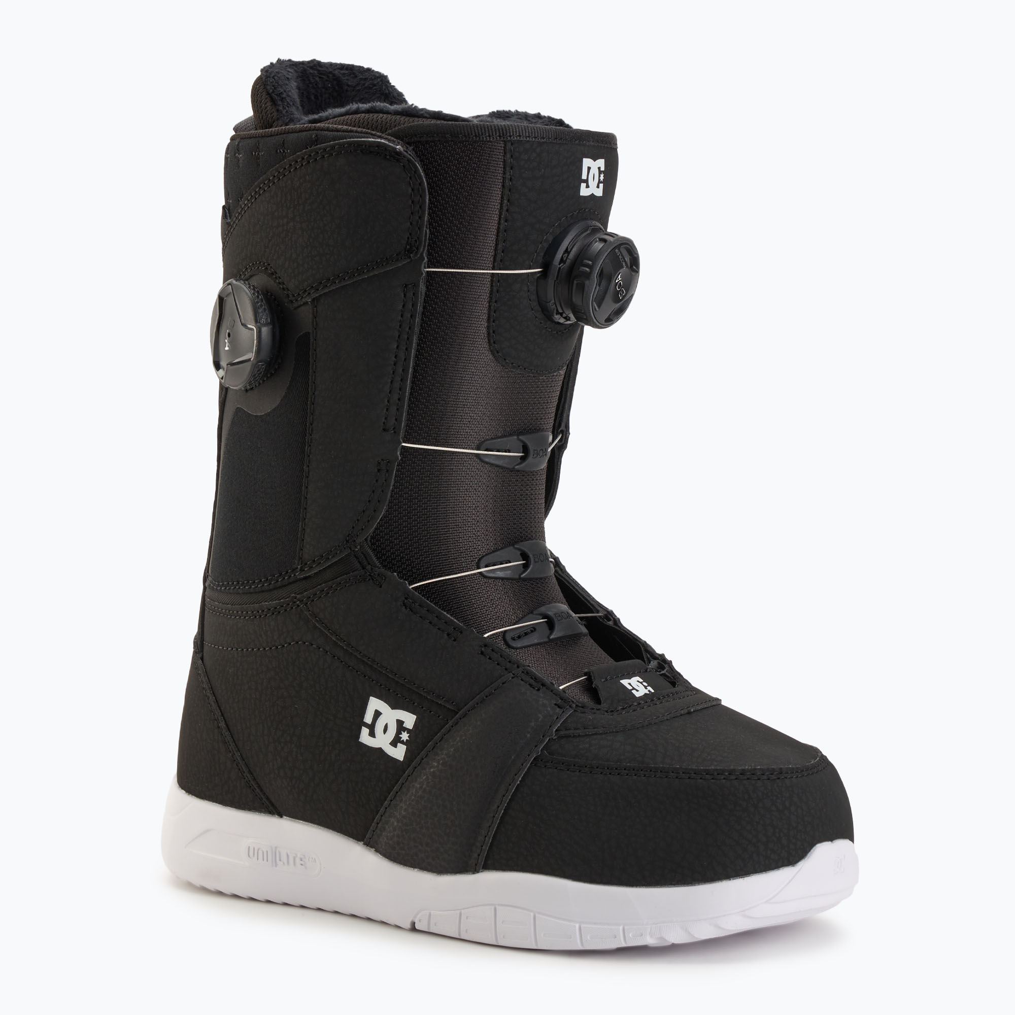 Dámske snowboardové topánky DC Lotus black/white/black (Lotus ADJO100033-BWB)