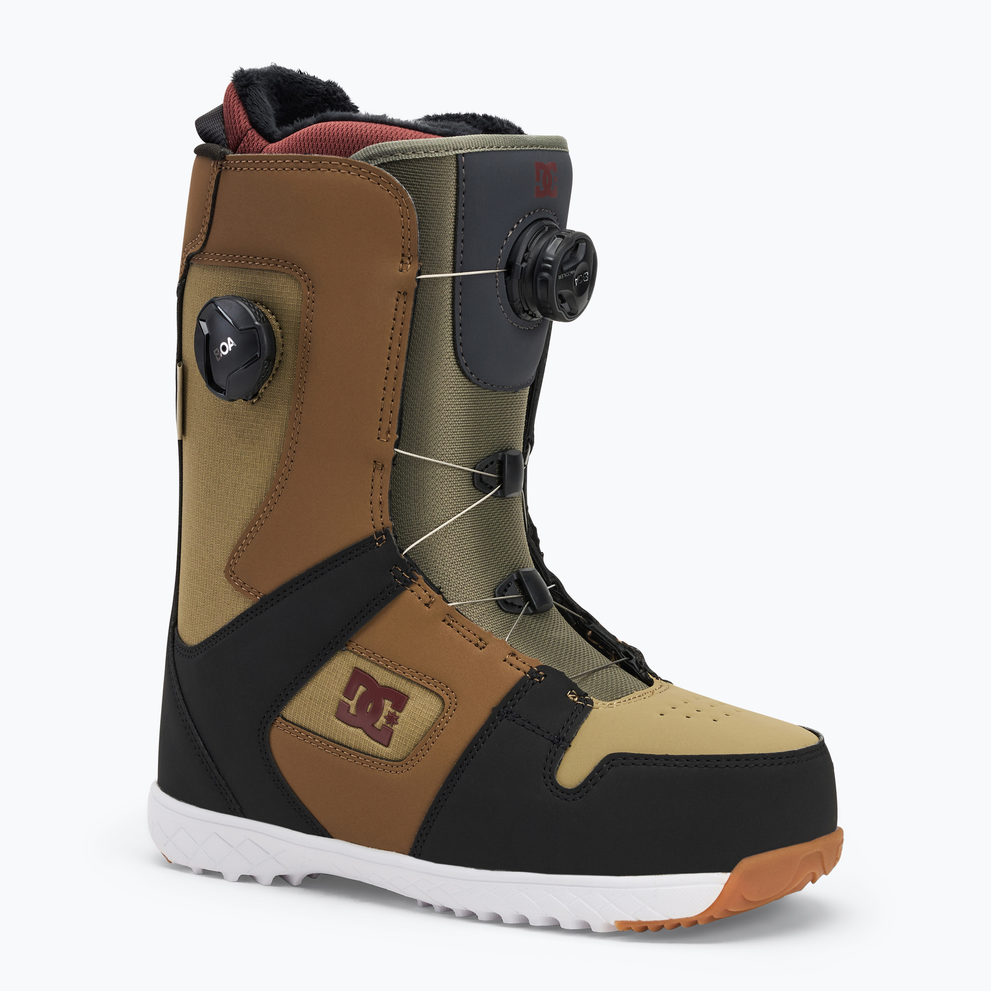 Women's snowboard boots DC brown/green/black (39 EU)