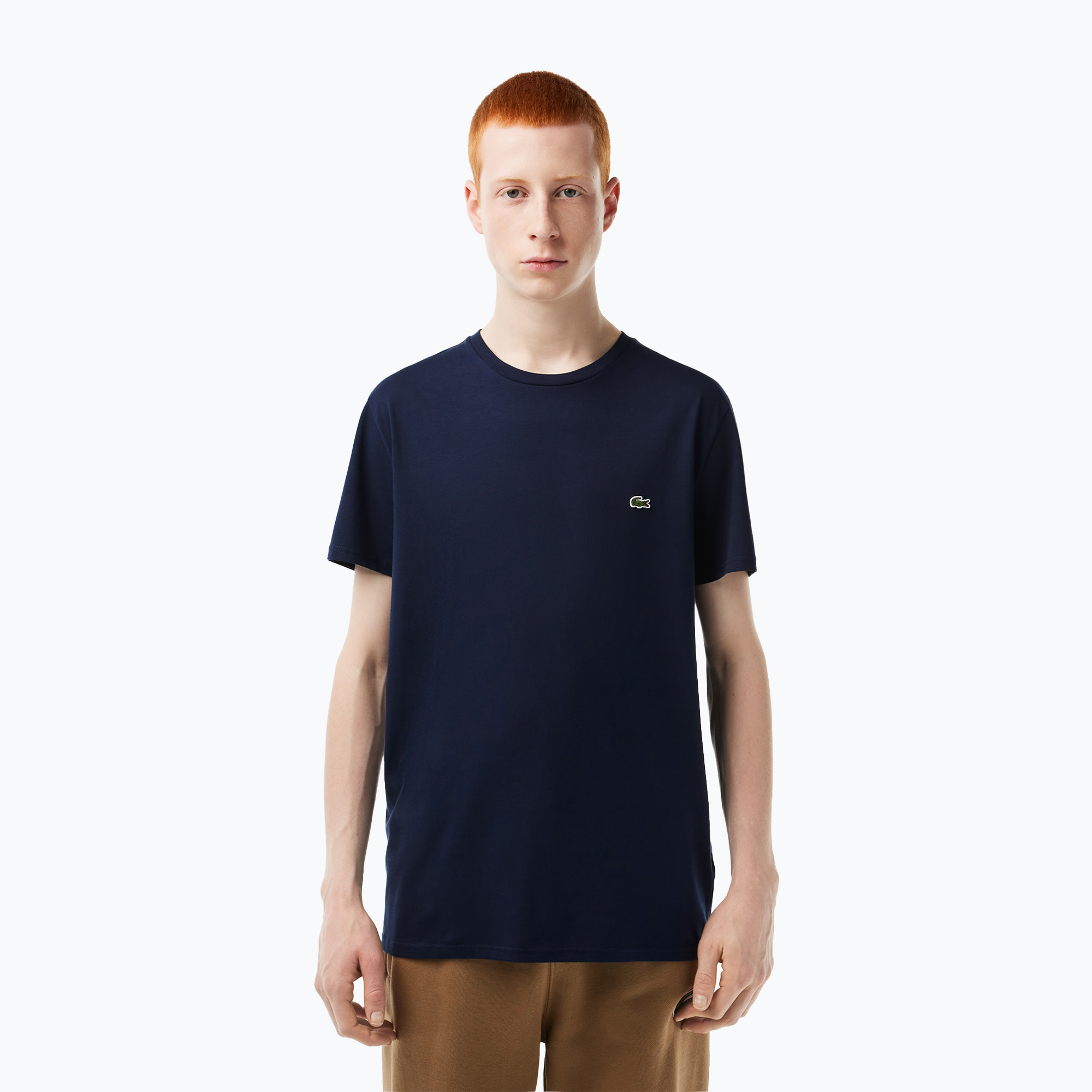 Pánske tričko Lacoste TH6709 navy blue (TH6709)