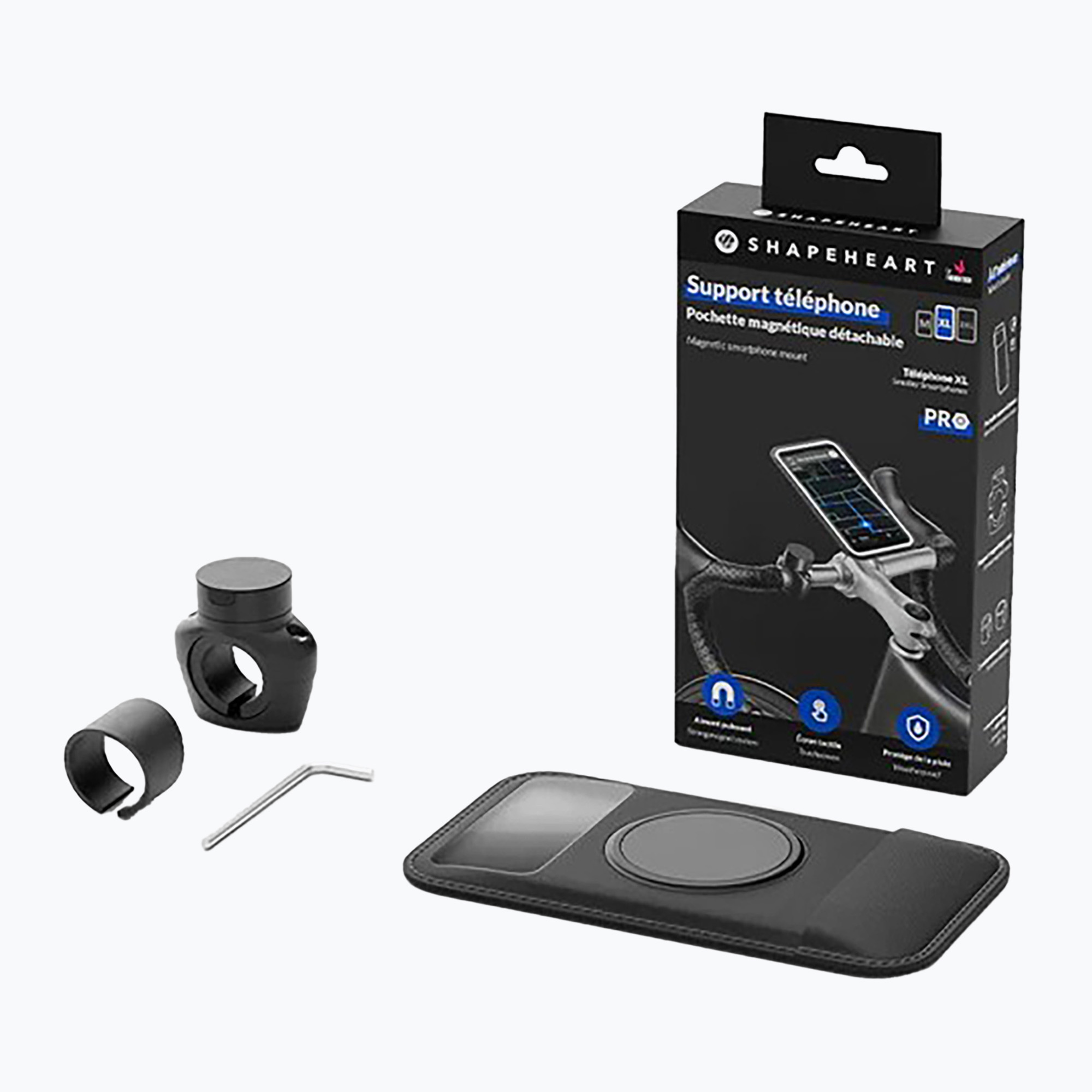 Държач за велосипед с калъф за телефон Shapeheart Pro