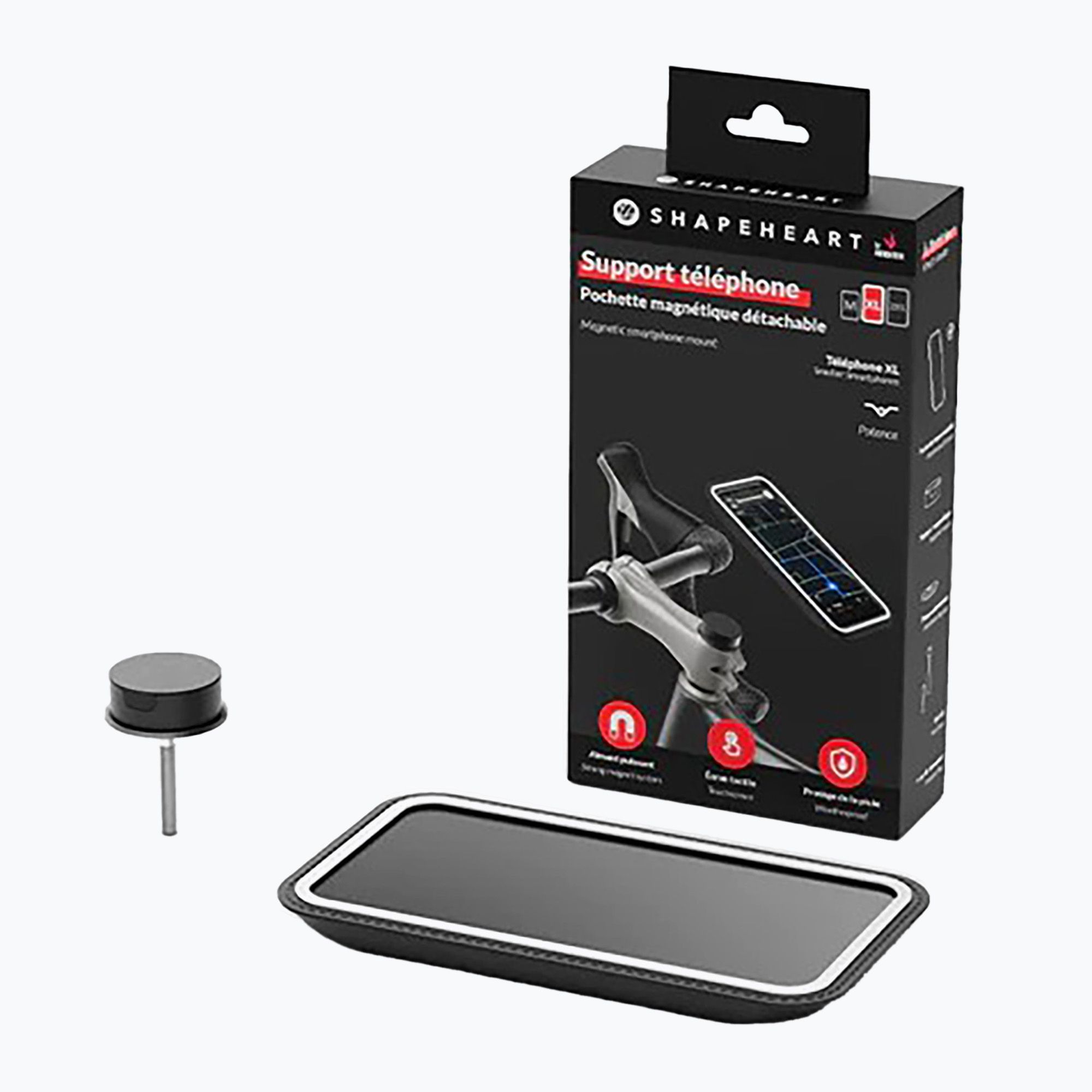 Držiak na bicykel s puzdrom na telefón Shapeheart Stem (Stem SHP-BIKE-STEM)