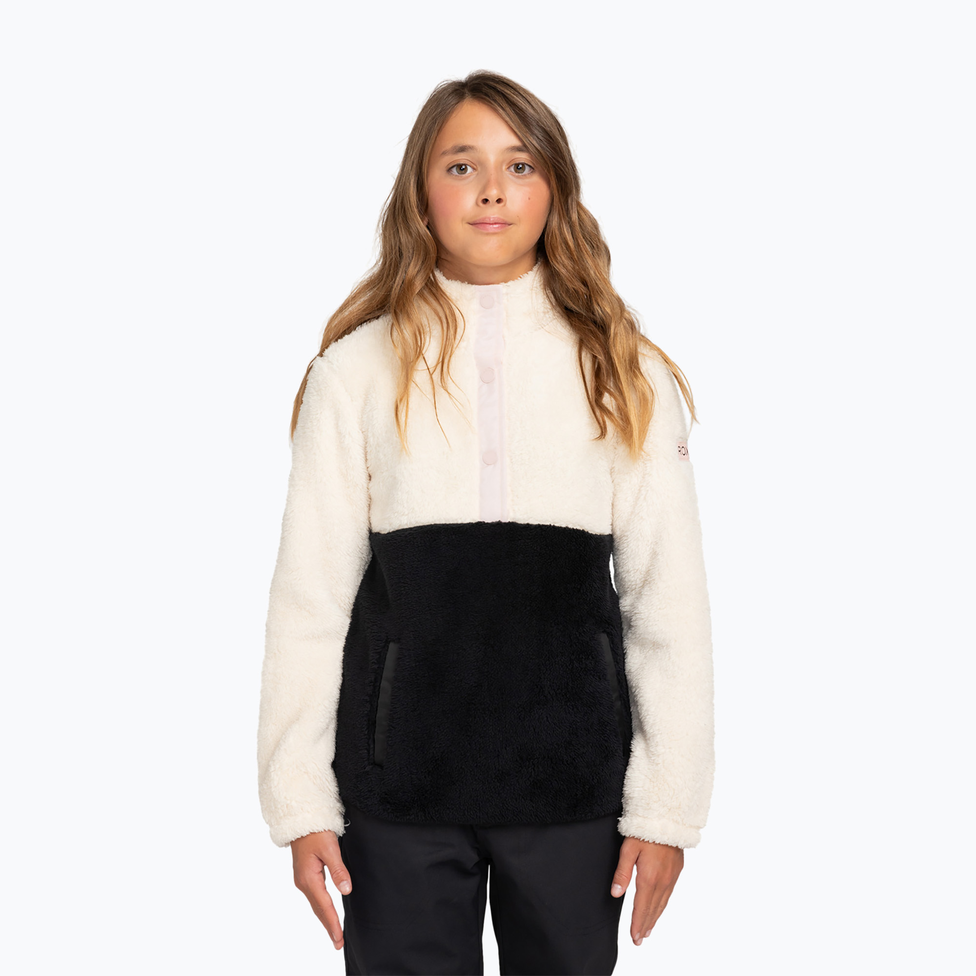 Детски суитшърт ROXY Alabama Girl buttercream