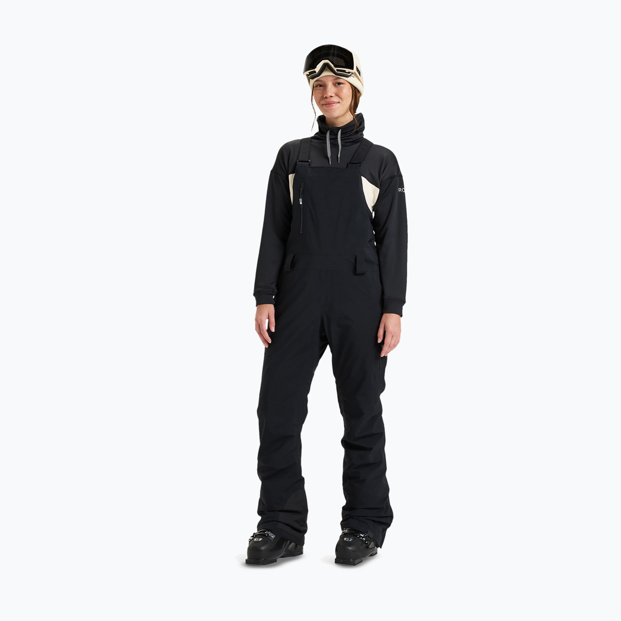 Pantaloni de snowboard pentru femei  ROXY Gore-Tex Stretch Prism Bib true black