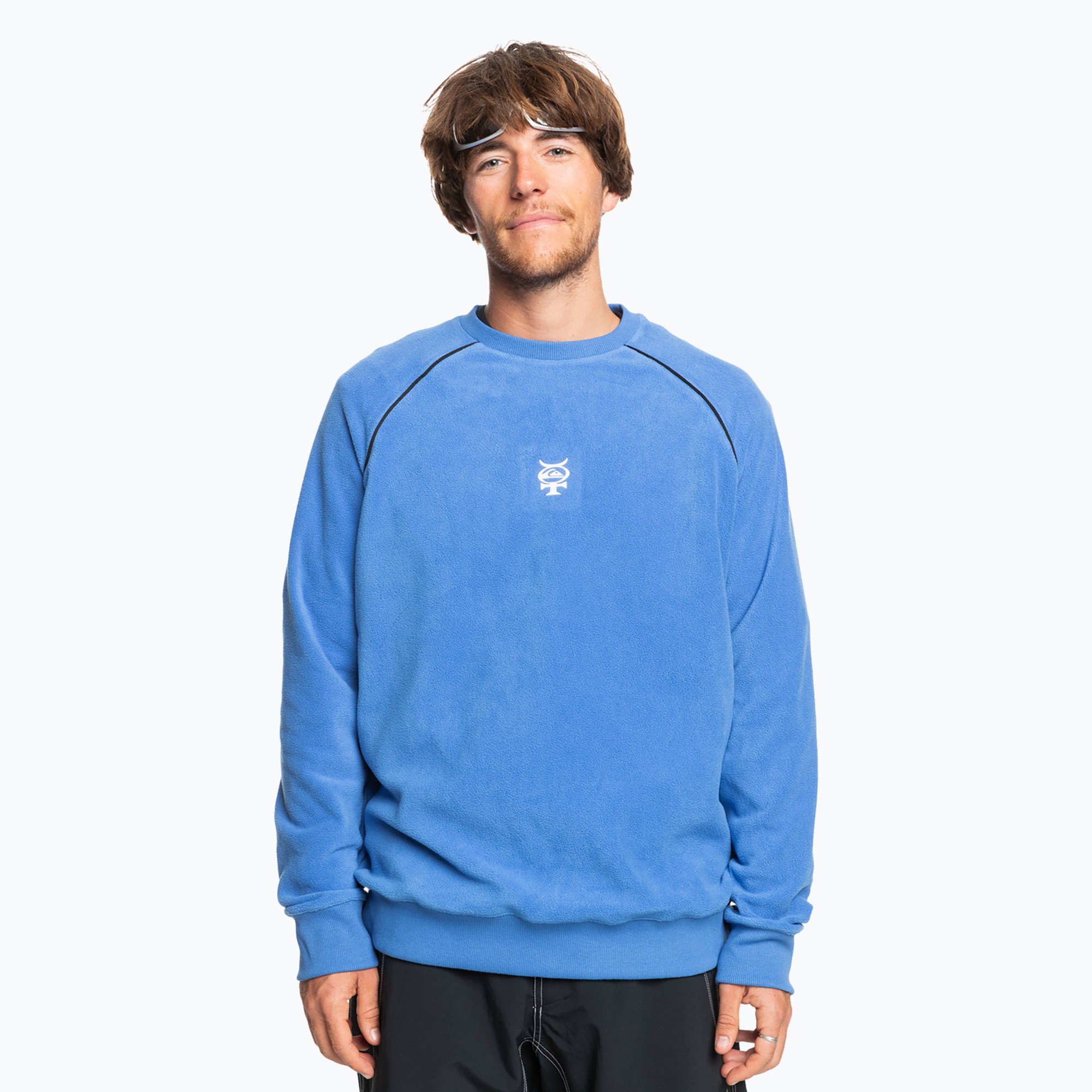 Мъжки суитшърт Quiksilver Mercury Wired Fleece nebulas blue