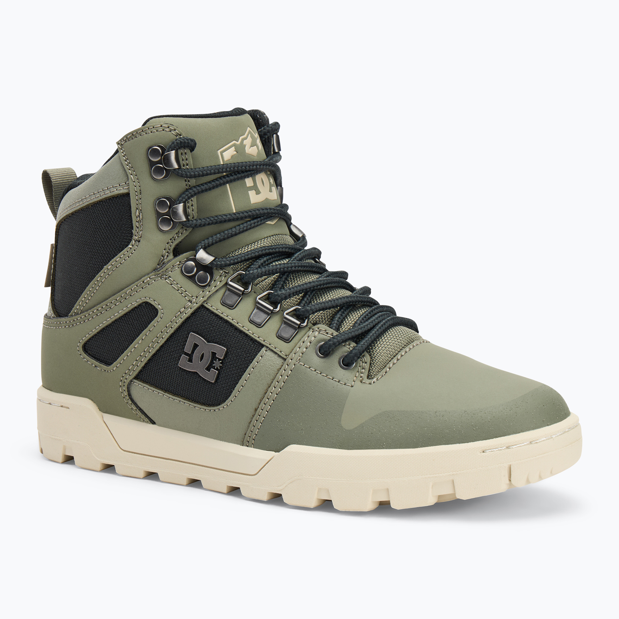 Buty męskie DC Pure High Top WR green/black/white 