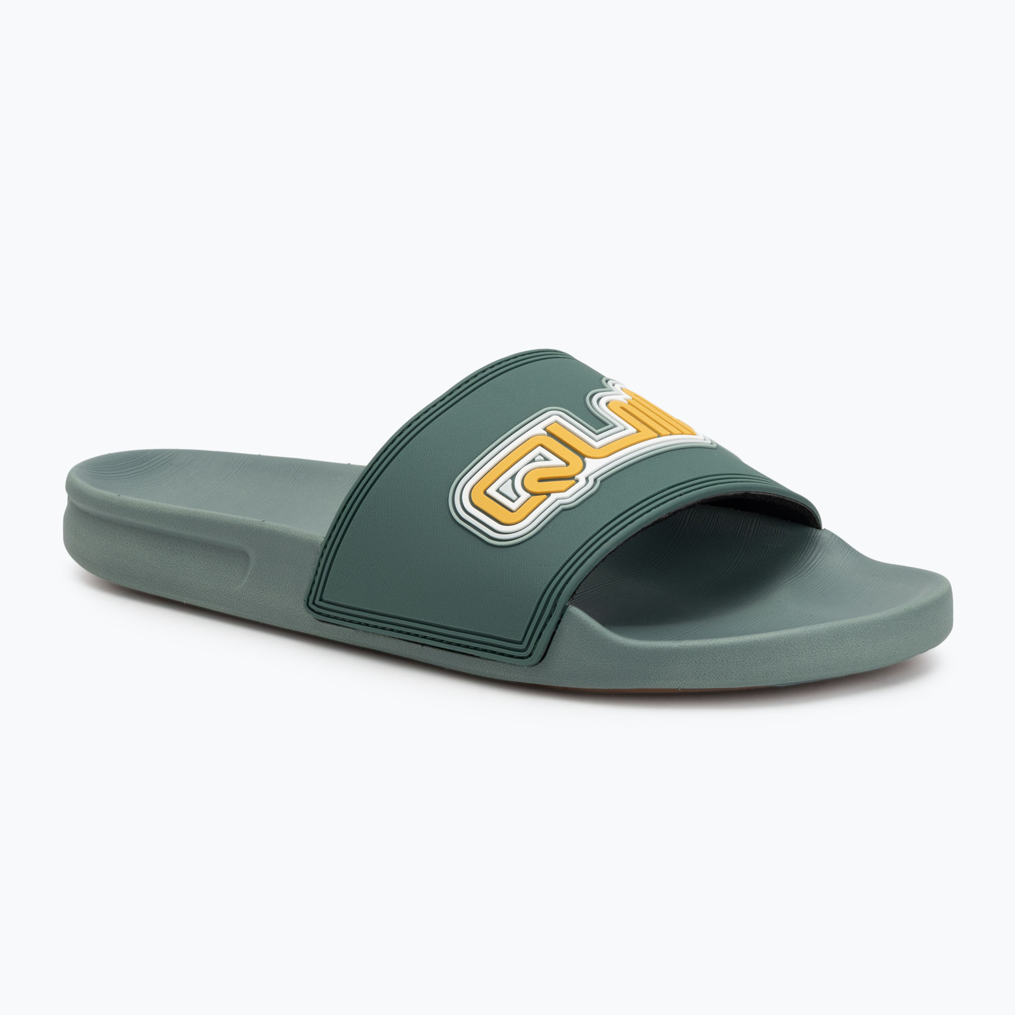 Klapki męskie Quiksilver Rivi Wordmark Slide II sage 