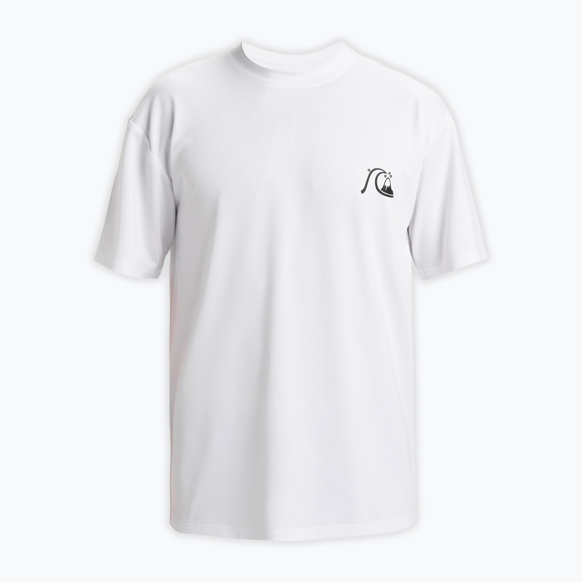 Мъжка тениска за плуване Quiksilver DNA Bubble Logo white