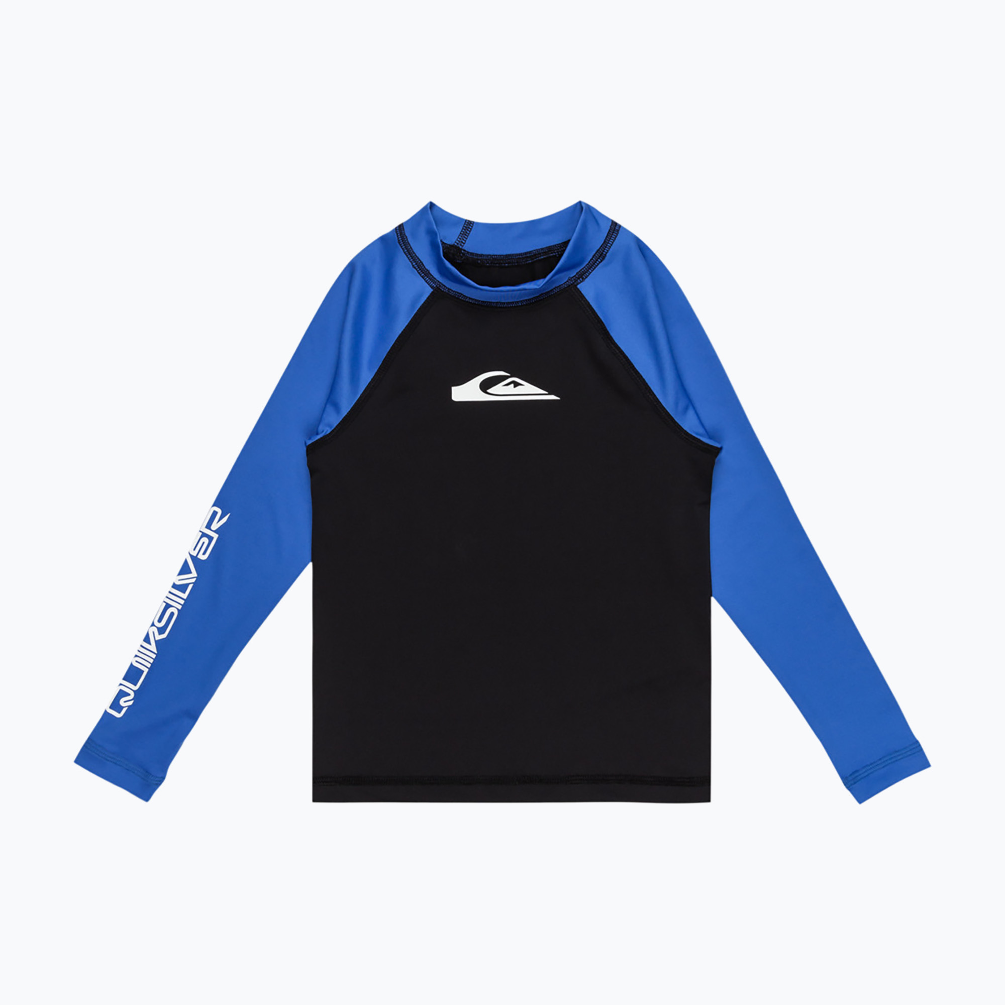 Quiksilver Everyday UPF50 черен/небългарско син детски ръкав за плуване