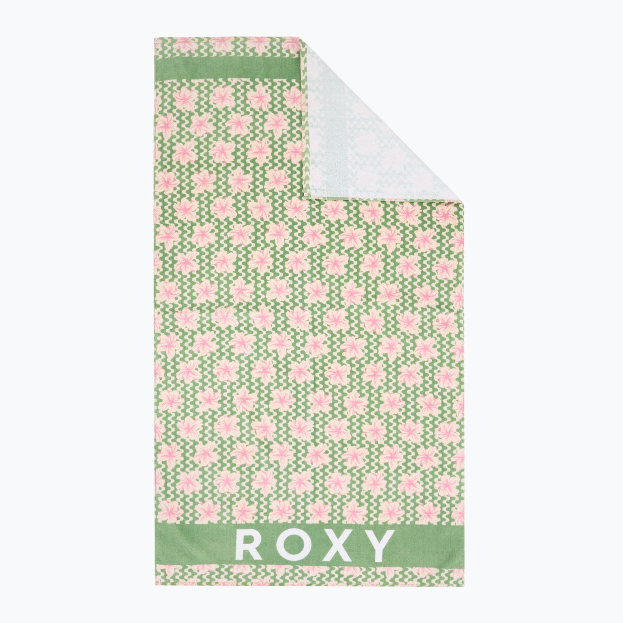 Plážová osuška ROXY Cold Water Printed basil party waves yw