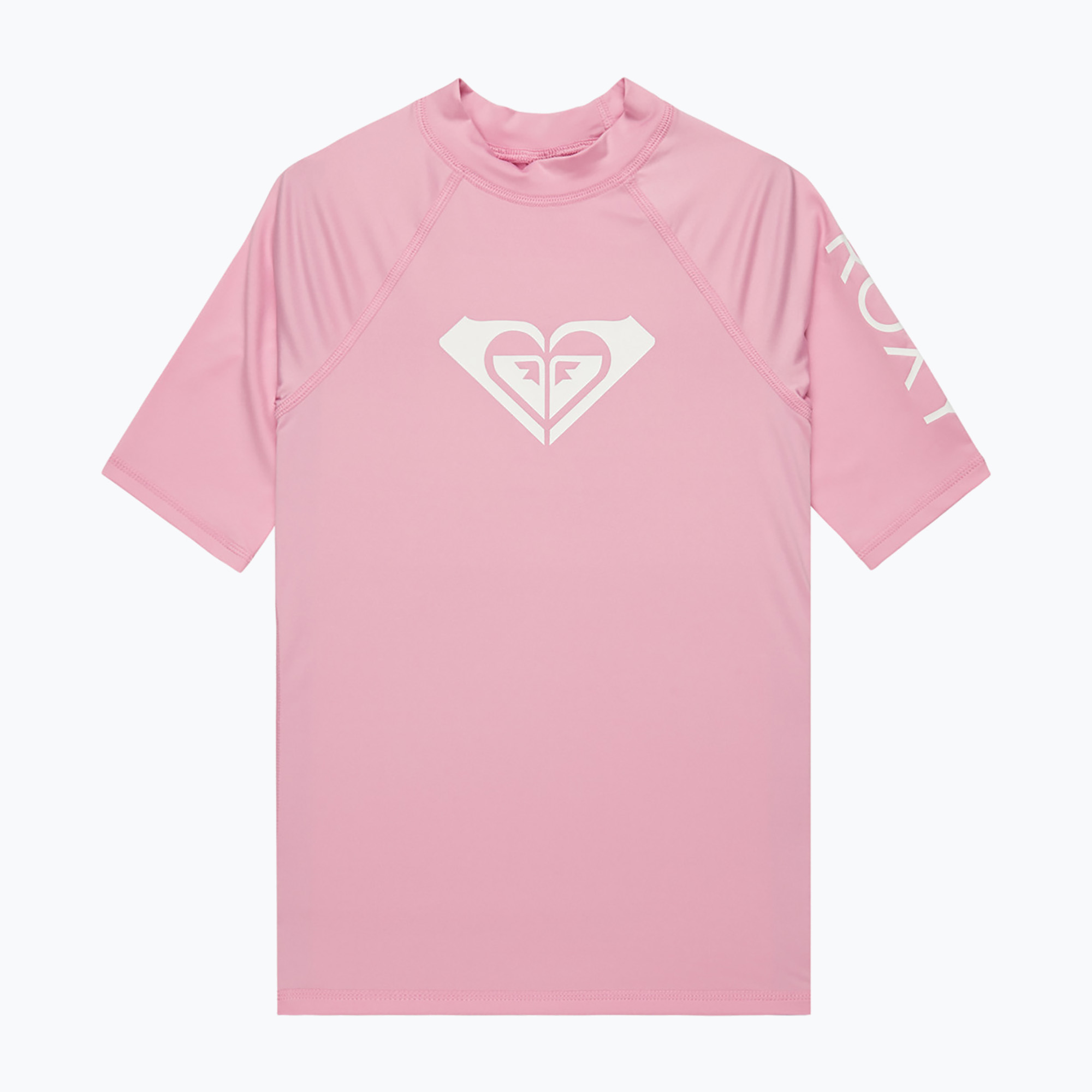 Детска блуза за плуване ROXY Wholehearted от шифон в цвят люляк
