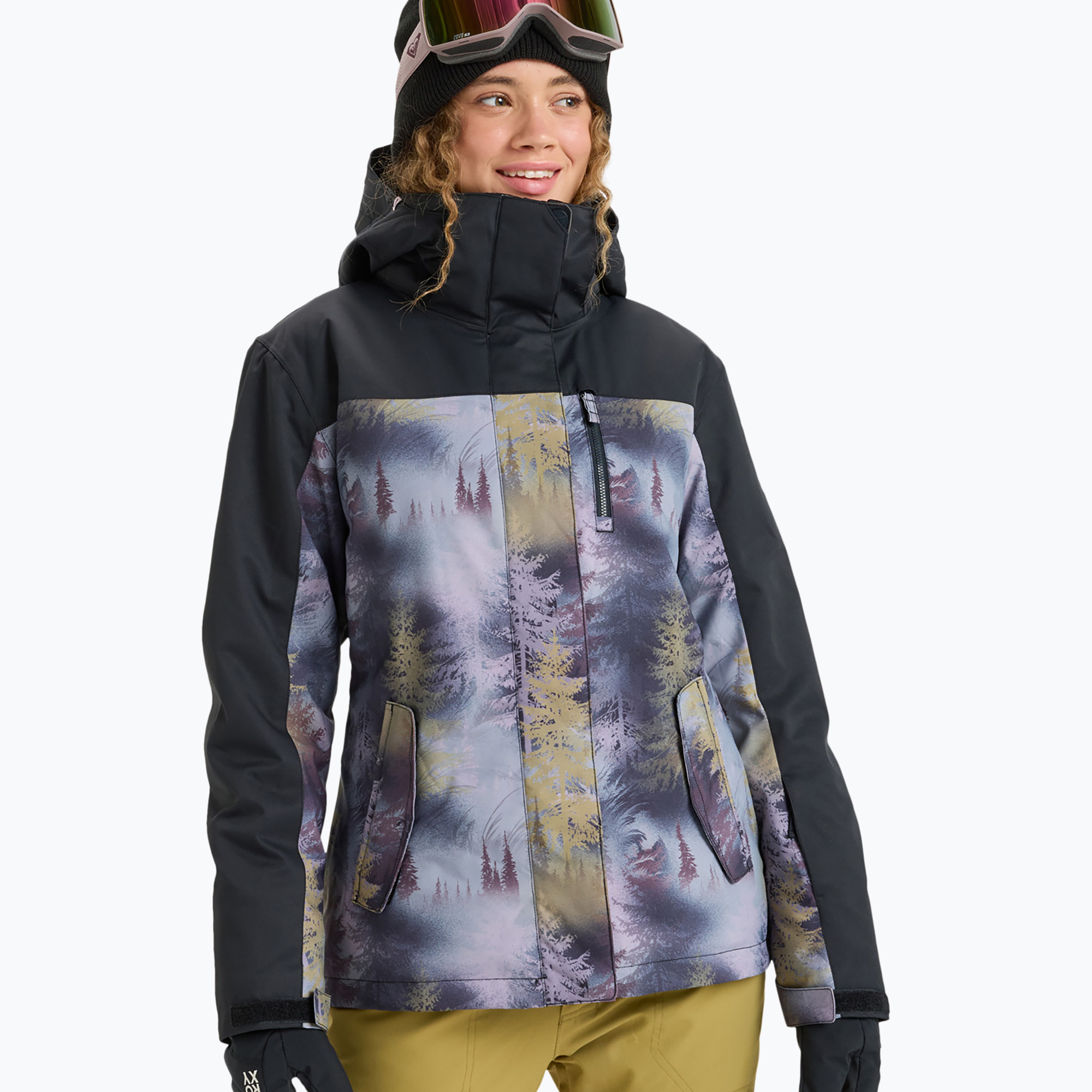 Women's snowboard jacket ROXY Jetty Block (L)