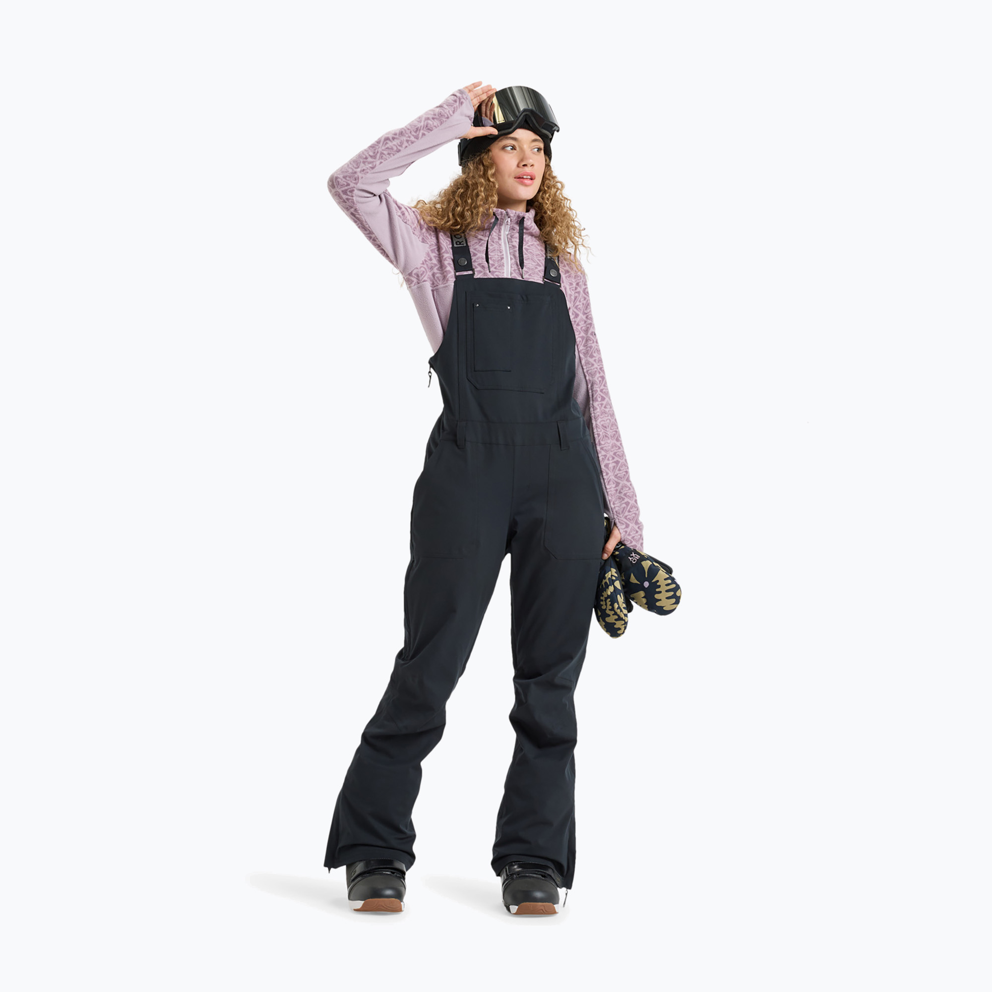 Pantaloni de schi pentru femei ROXY Rideout Bib true black
