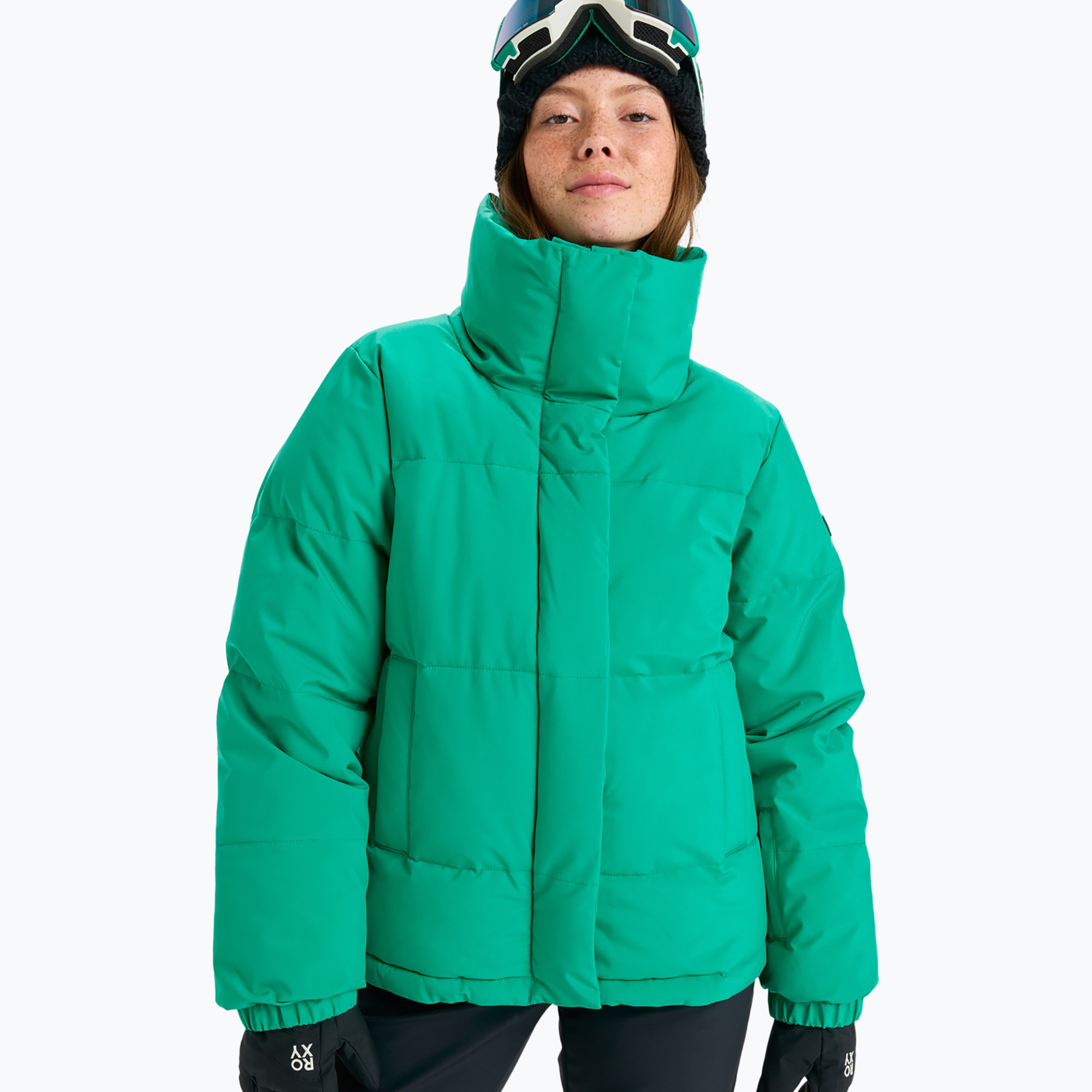 Дамско яке за сноуборд ROXY Snow Winter Rebel vivid green