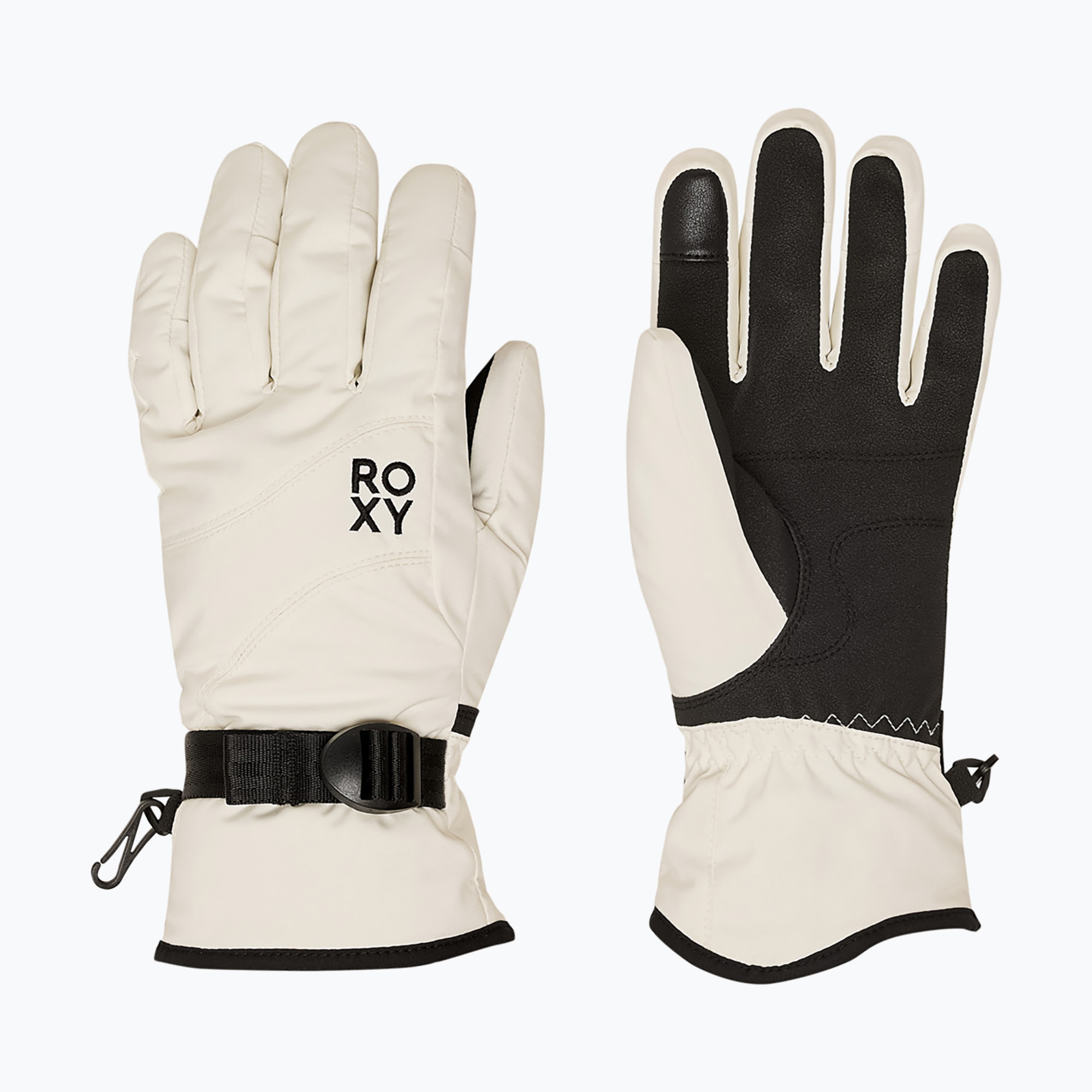 Mănuși de snowboard pentru femei Roxy Jetty Solid whisper white