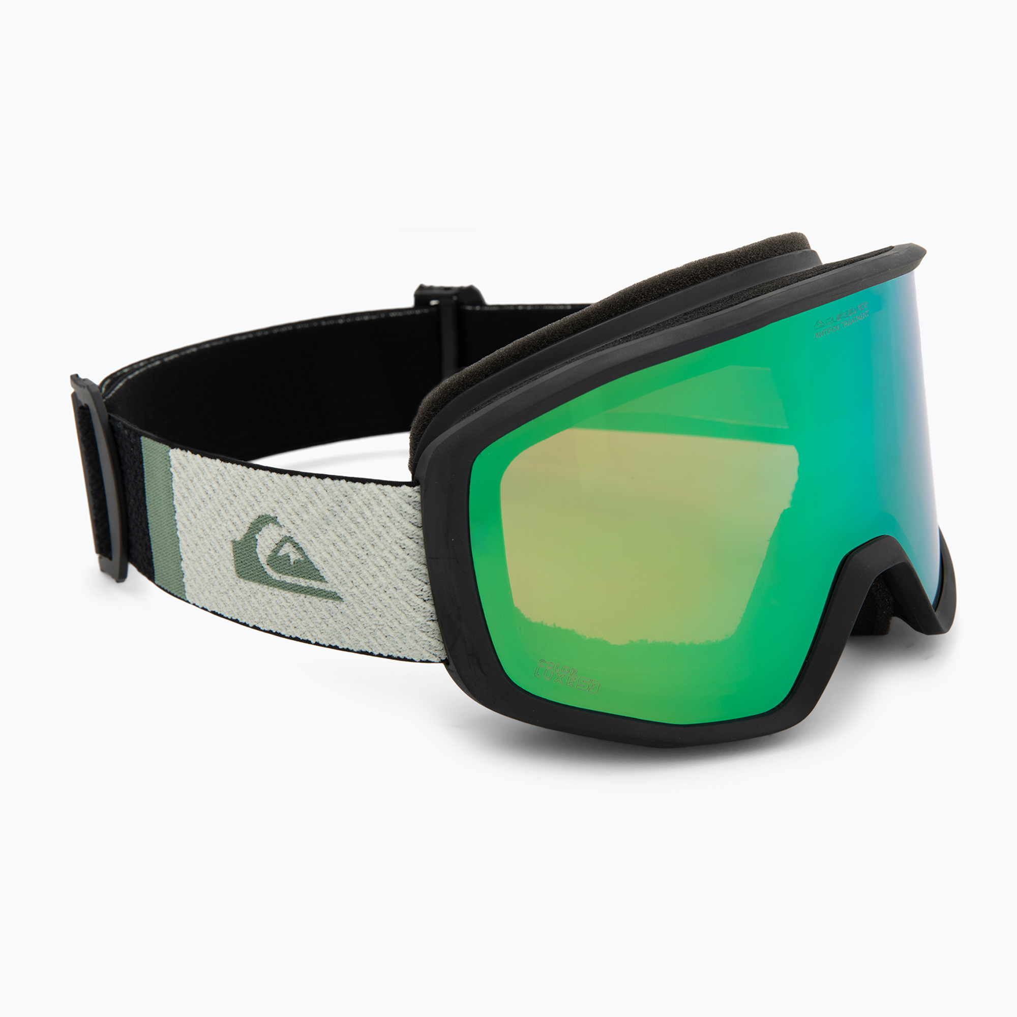 Мъжка маска за сноуборд Quiksilver Harper black/clux ml green