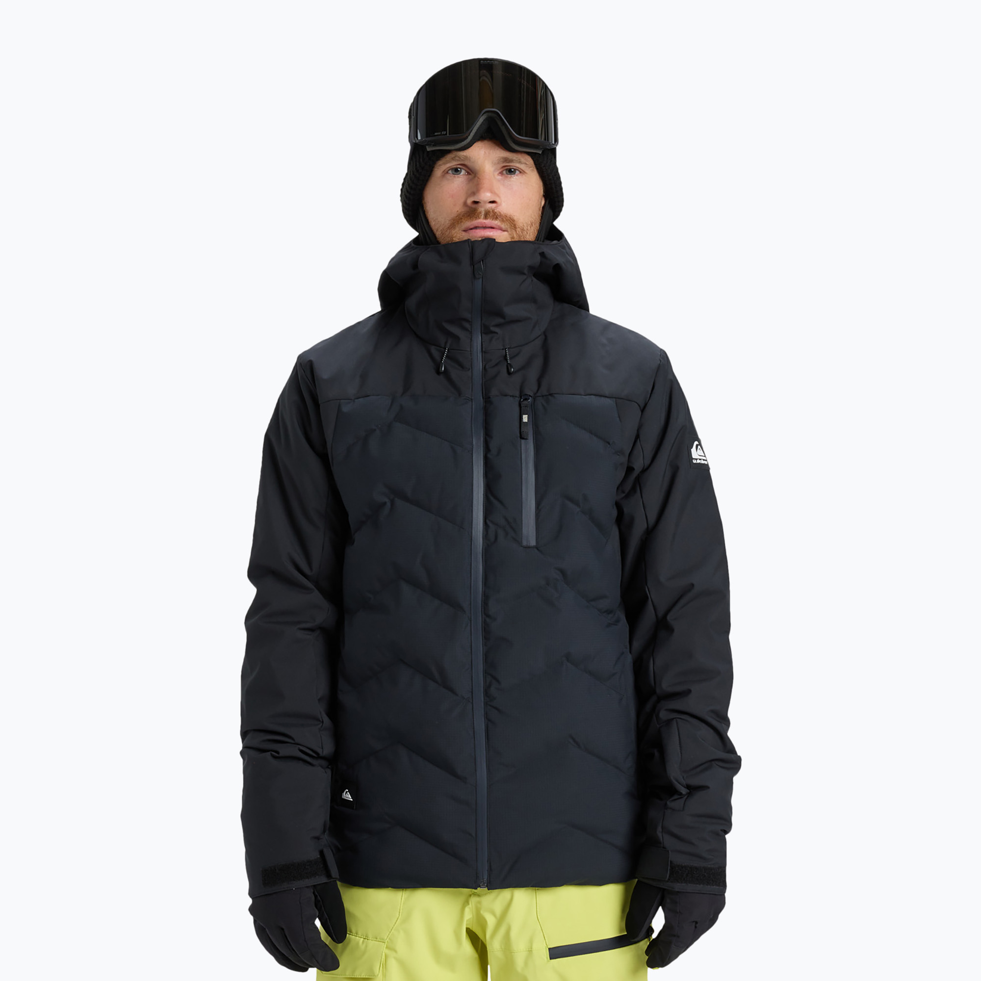Мъжко яке за сноуборд Quiksilver The Edge true black