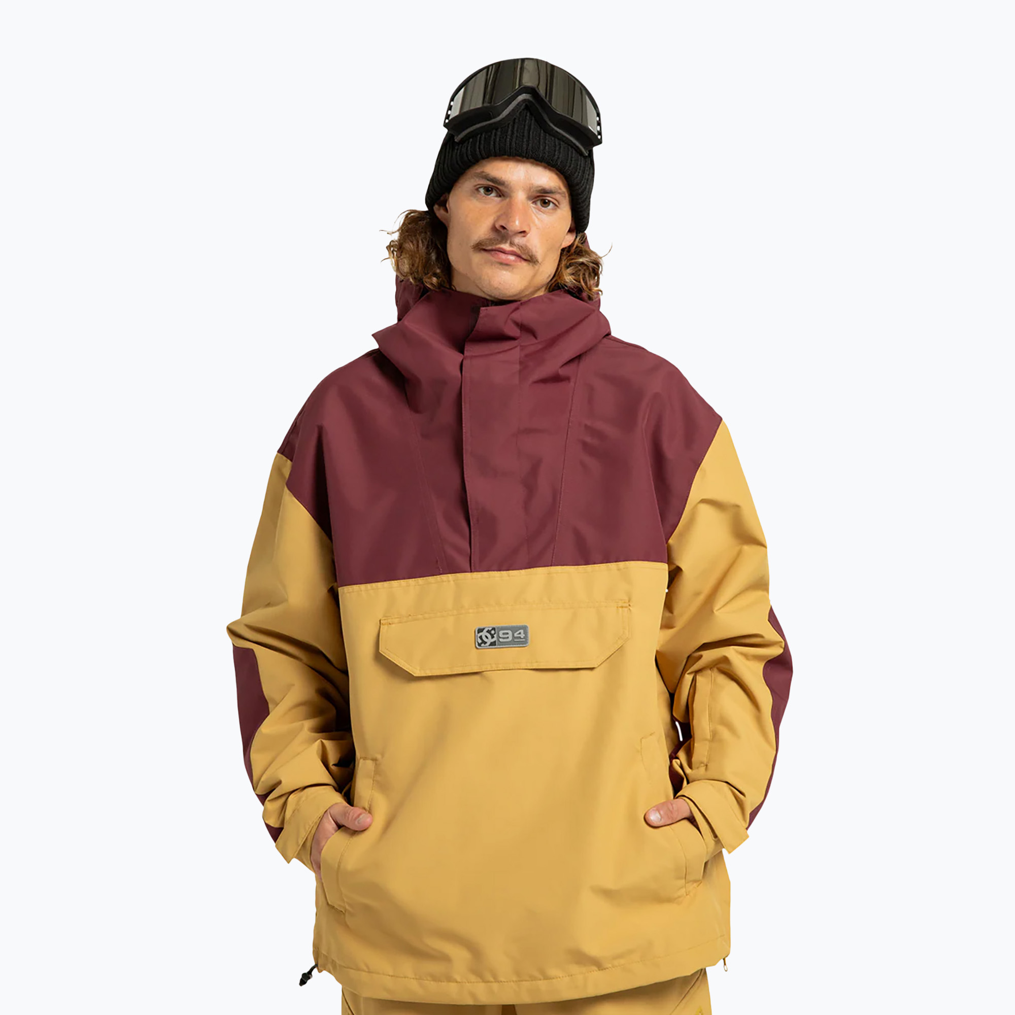 Мъжко яке за сноуборд DC 43 Anorak mustard gold