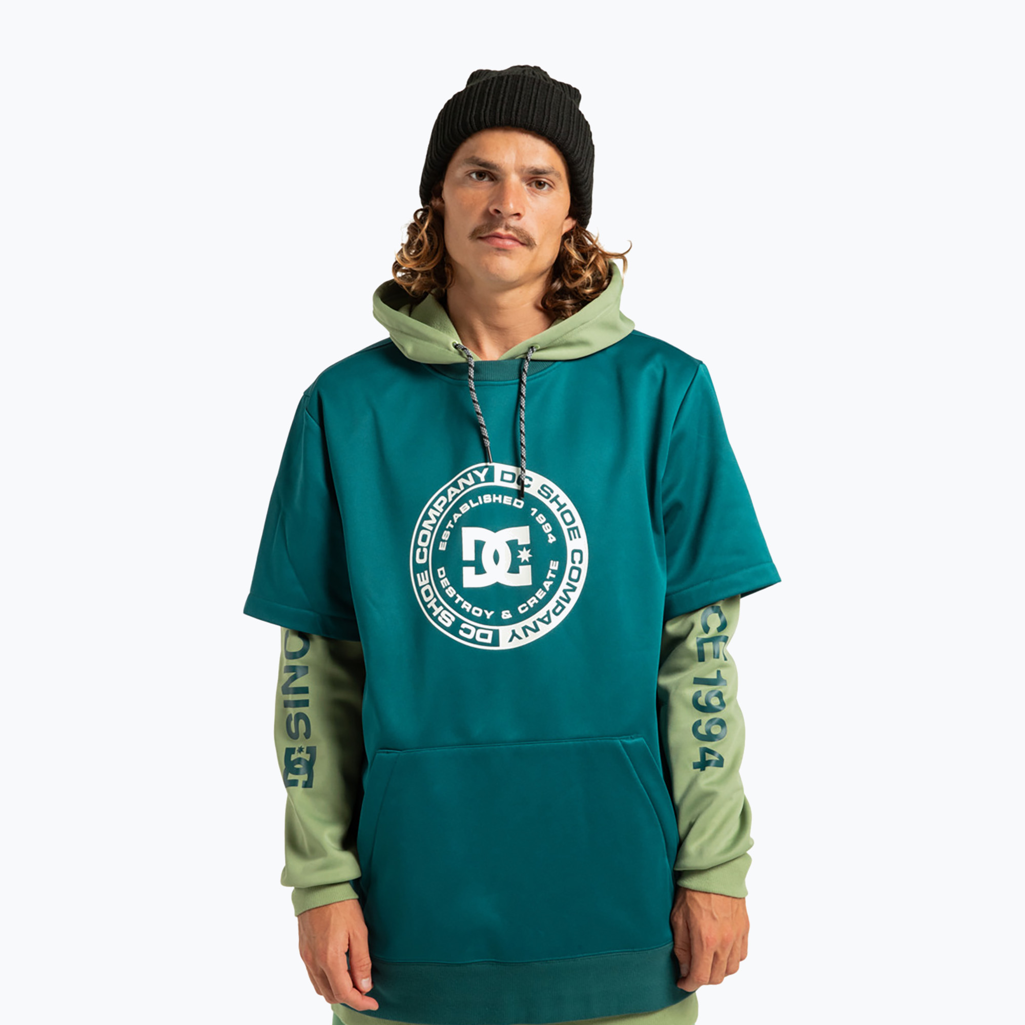 Мъжки суитшърт за сноуборд DC Dryden deep teal