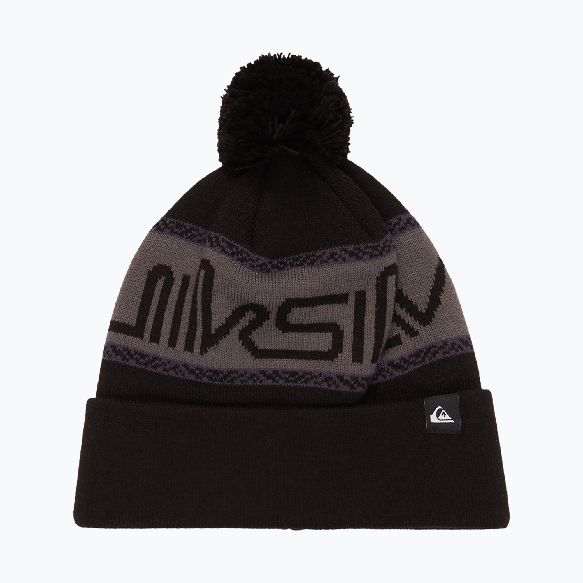 Мъжка зимна шапка Quiksilver Summit Beanie true black