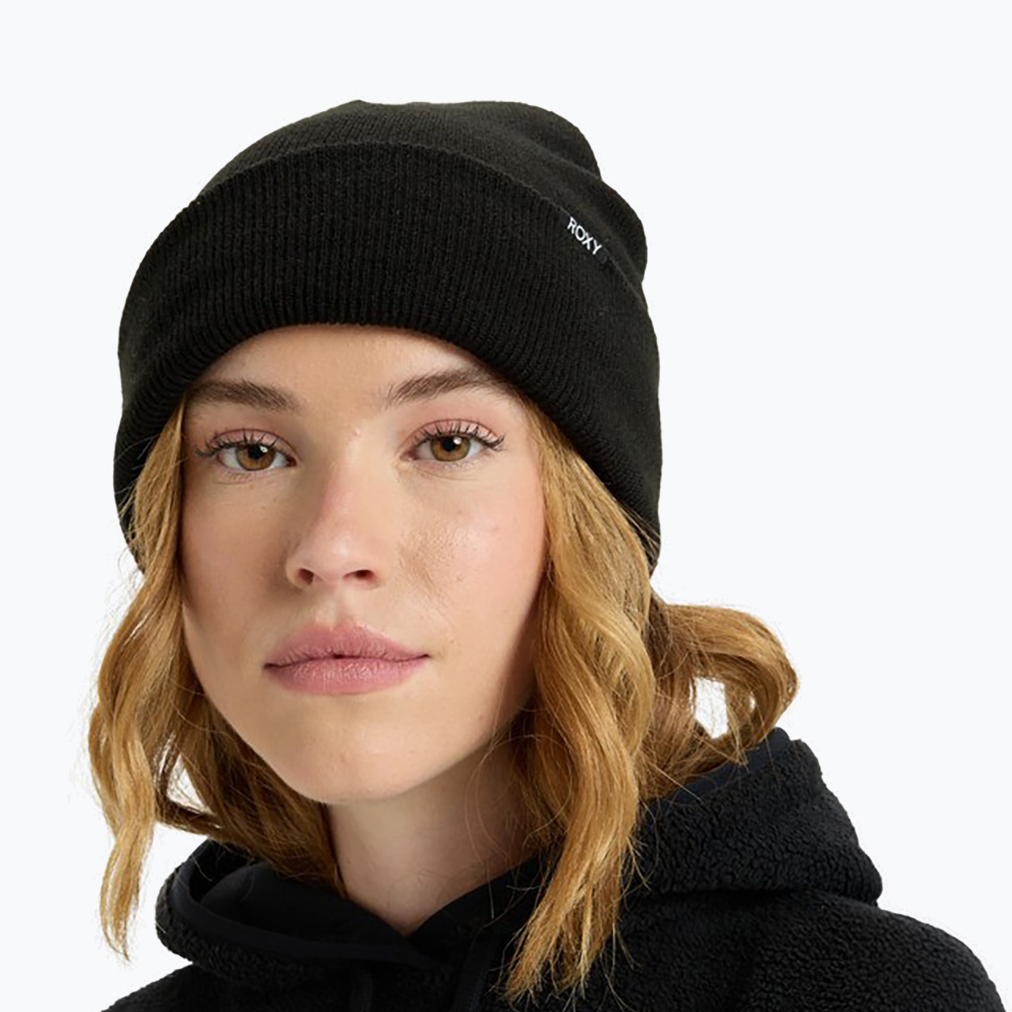 Dětská zimní čepice ROXY Tropical Snow Beanie anthracite
