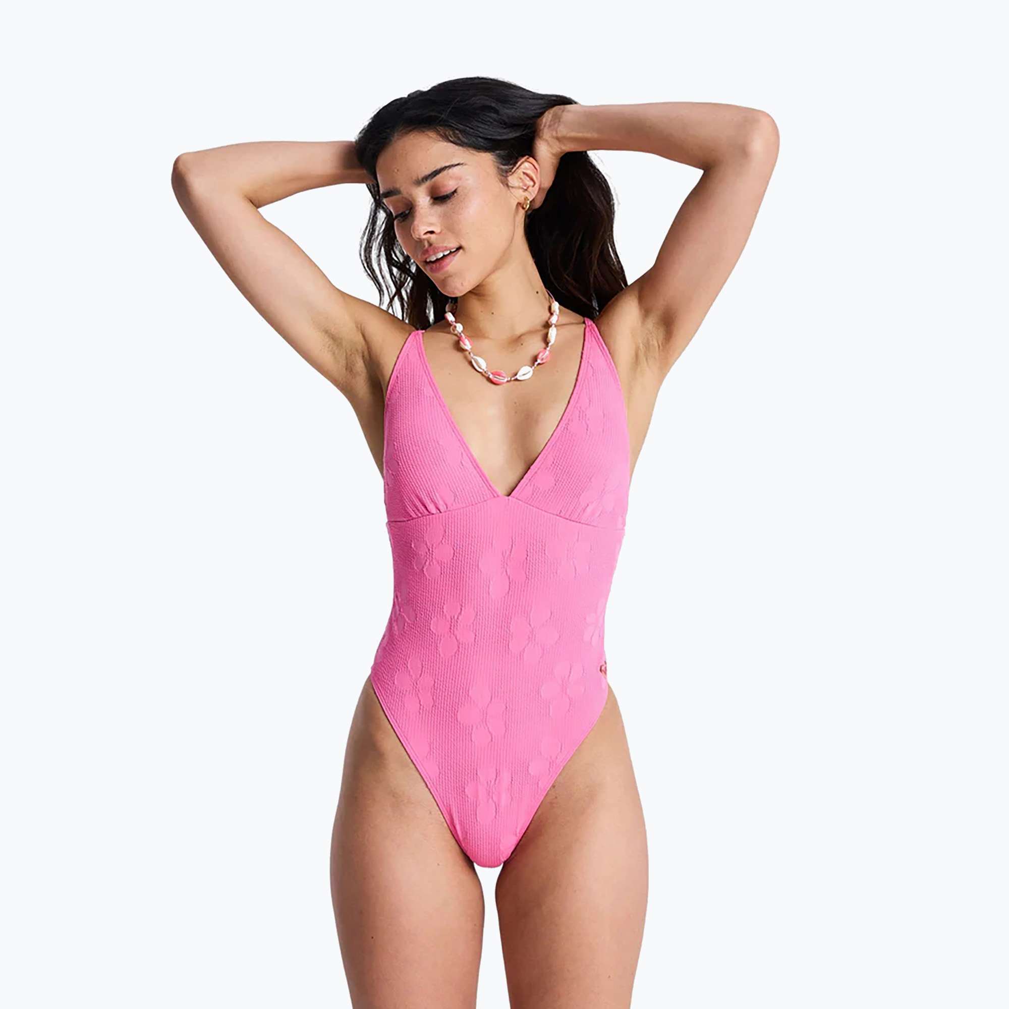 Costum de baie întreg pentru femei ROXY Paradise HI sangria sunset